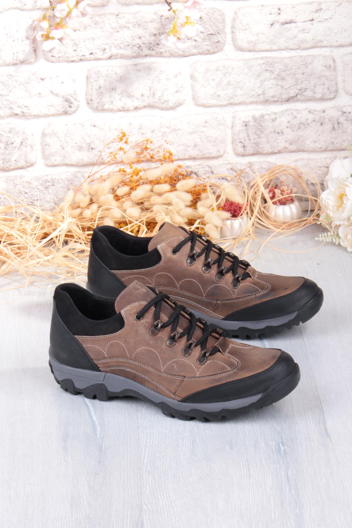 3588 Grezör Rahat Orijinal Hakiki Deri Erkek Ayakkabı - Görsel 2