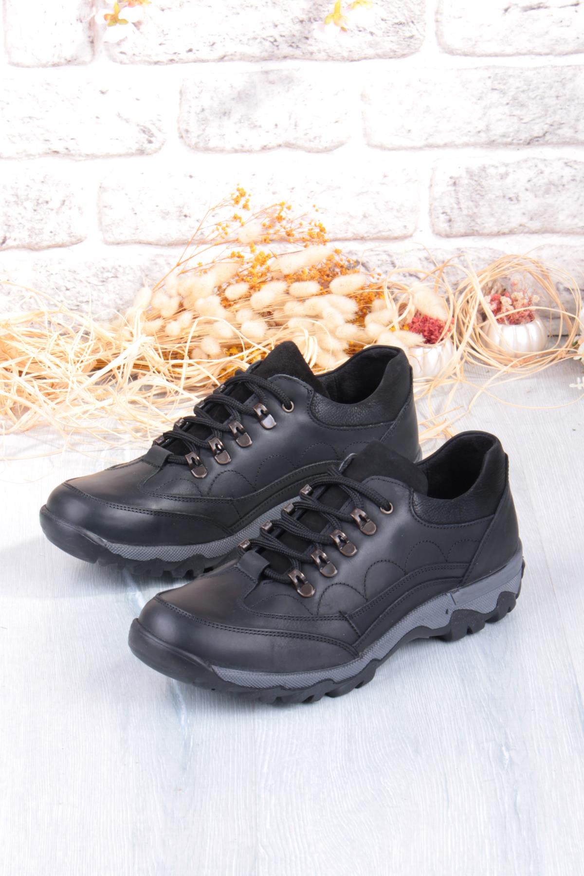 3588 Grezör Rahat Orijinal Hakiki Deri Erkek Ayakkabı - Görsel 5