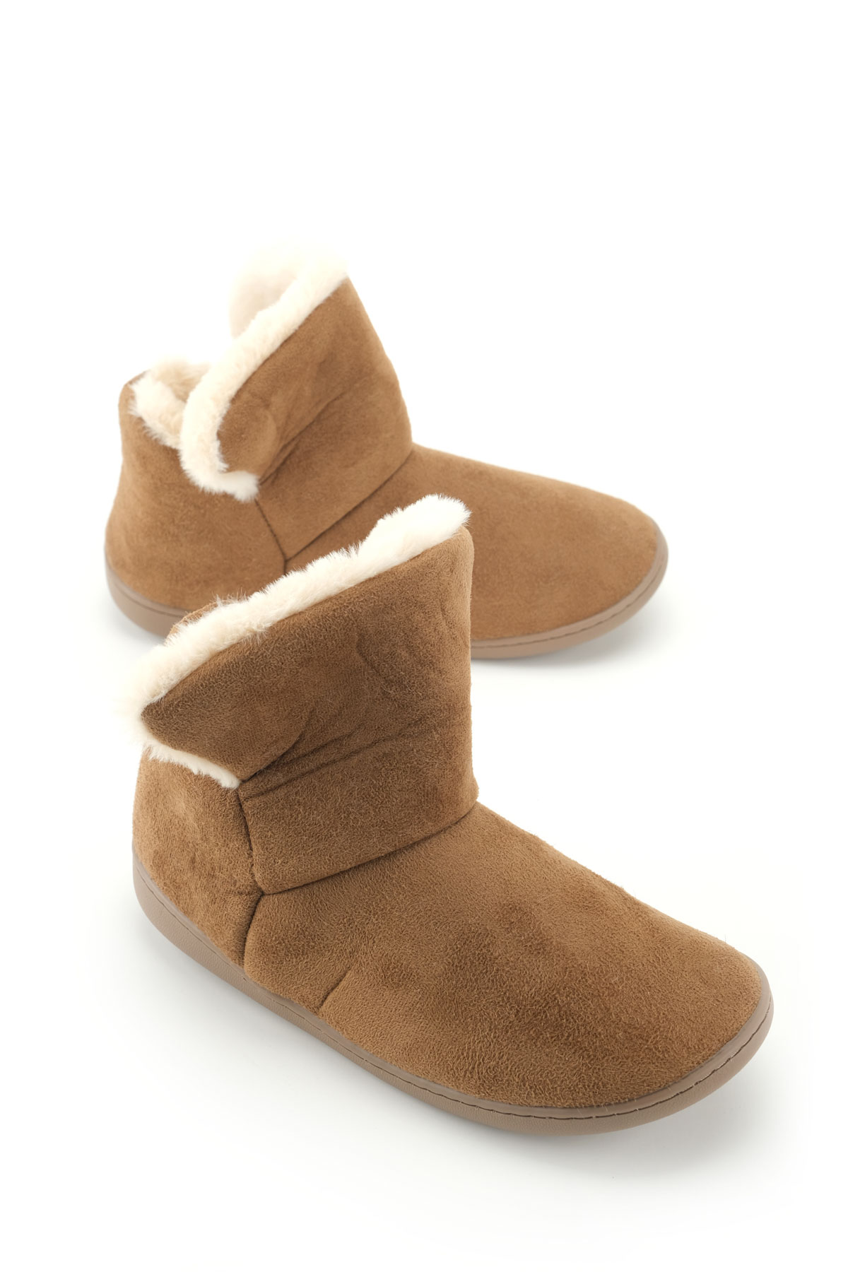 Kadın Kışlık İçi Peluşlu Rahat Taban Ev Bahçe Panduf Bot - Görsel 2