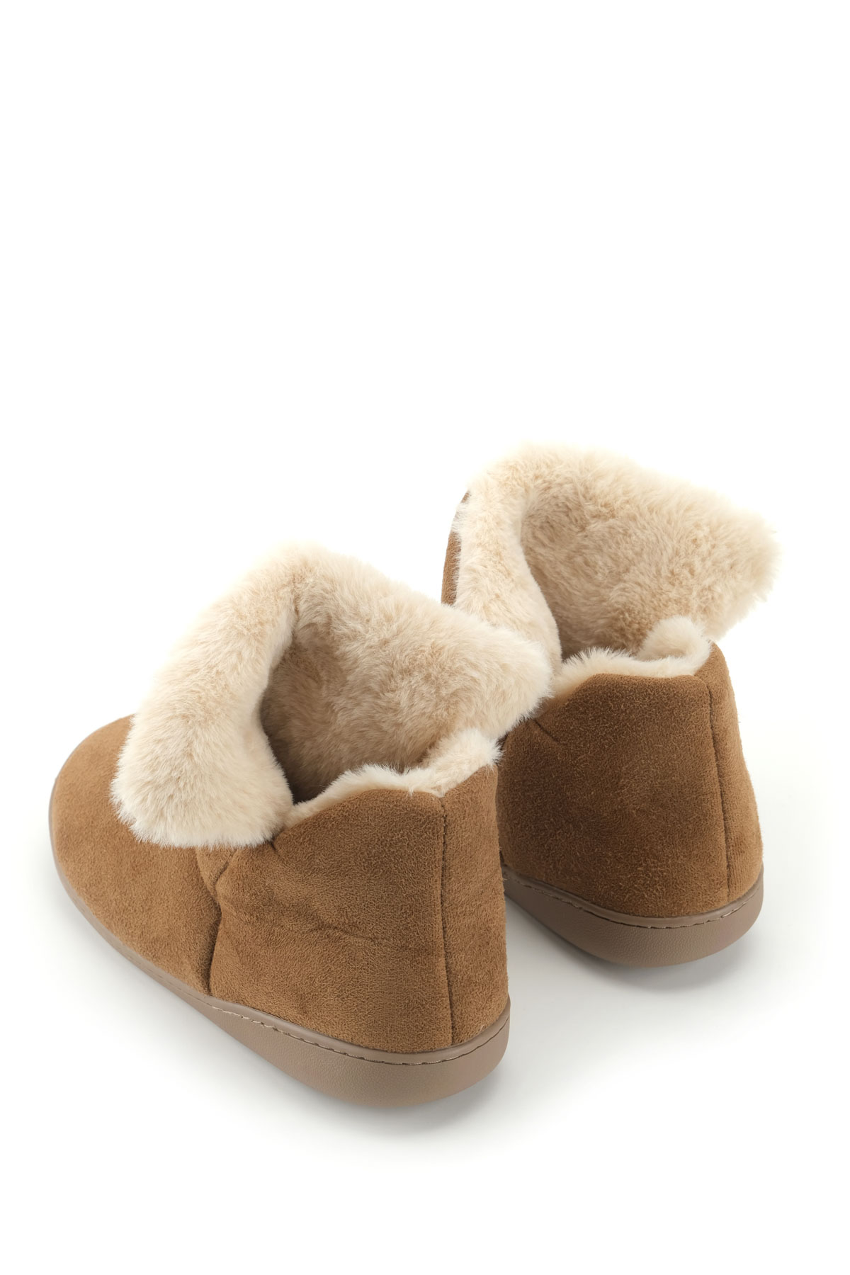 Kadın Kışlık İçi Peluşlu Rahat Taban Ev Bahçe Panduf Bot - Görsel 5