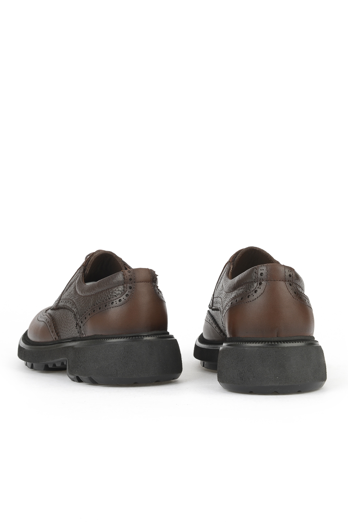 Erkek Hakiki Deri Ayakkabı 1531007Z4205 Kahve - Görsel 4