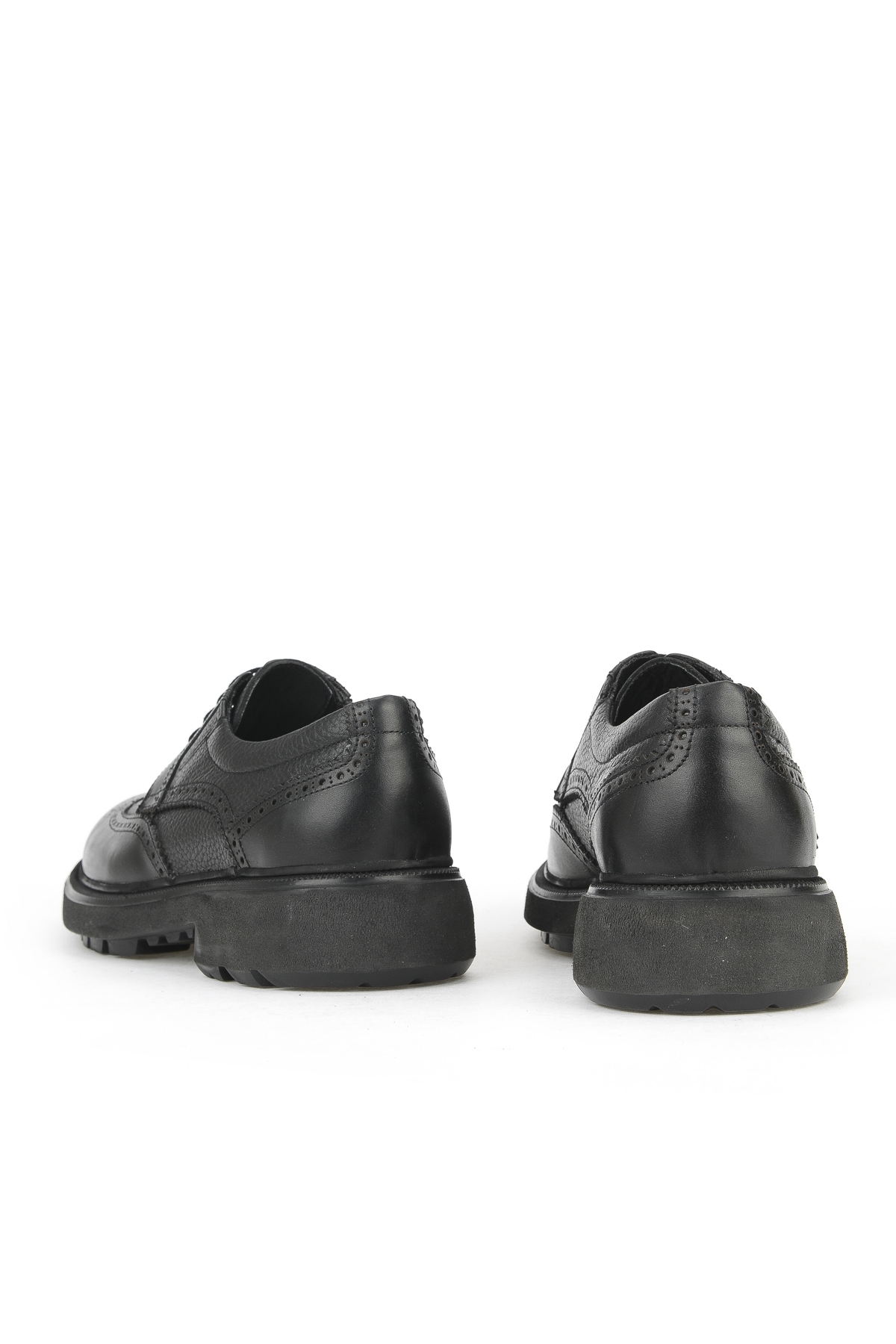 Erkek Hakiki Deri Ayakkabı 1531007Z4205 Siyah - Görsel 4