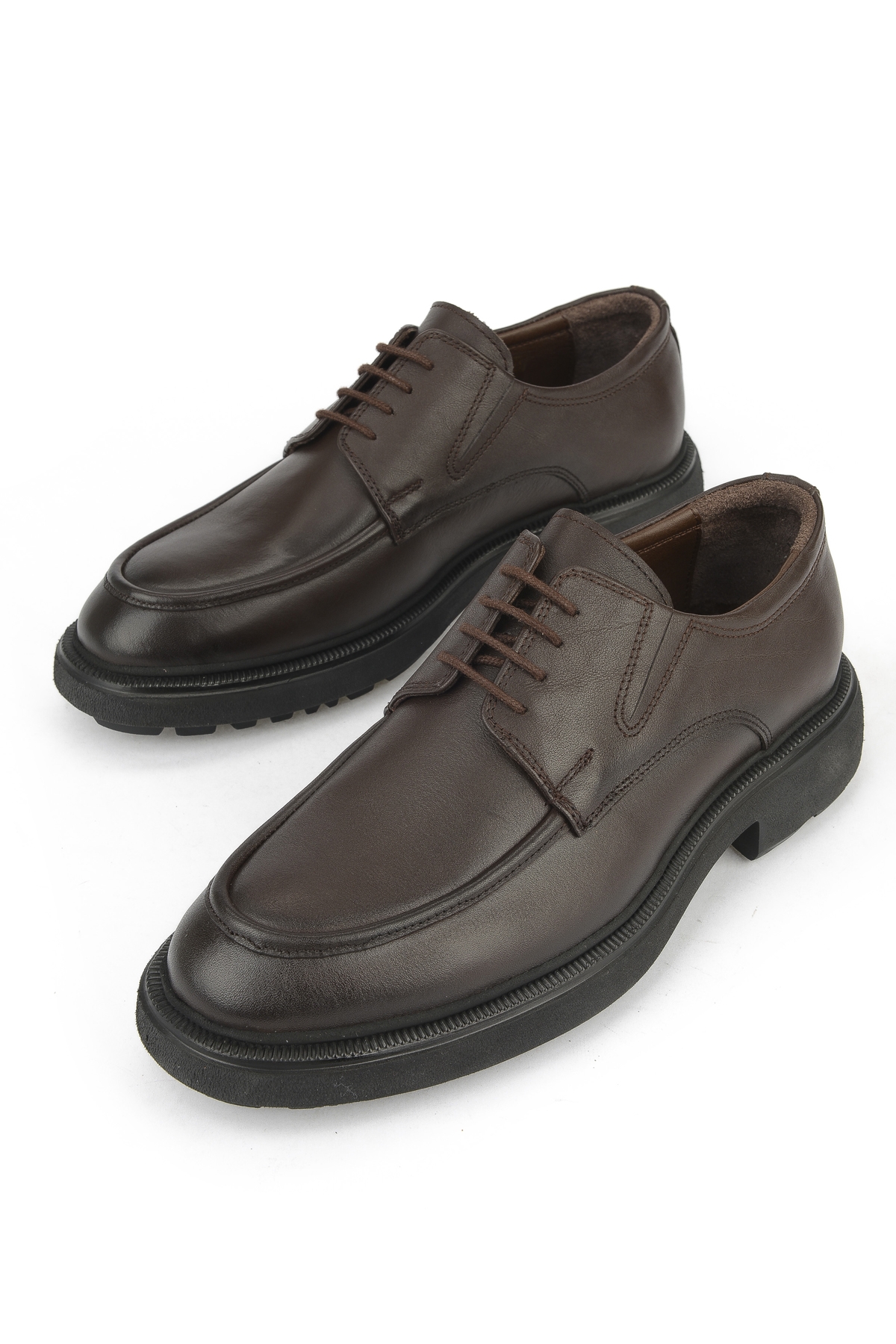 Erkek Hakiki Deri Ayakkabı 1531007Z4203 Kahve - Görsel 6