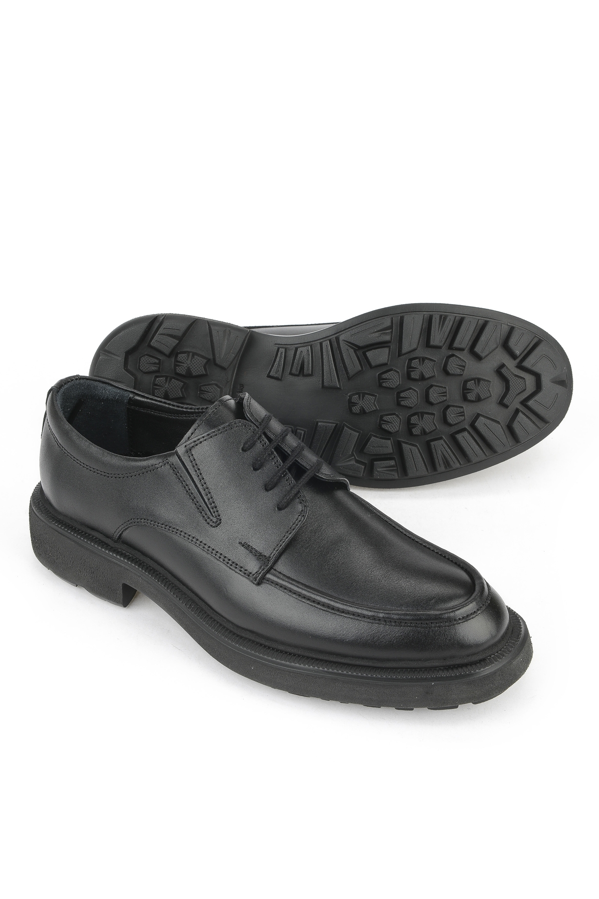Erkek Hakiki Deri Ayakkabı 1531007Z4203 Siyah - Görsel 5