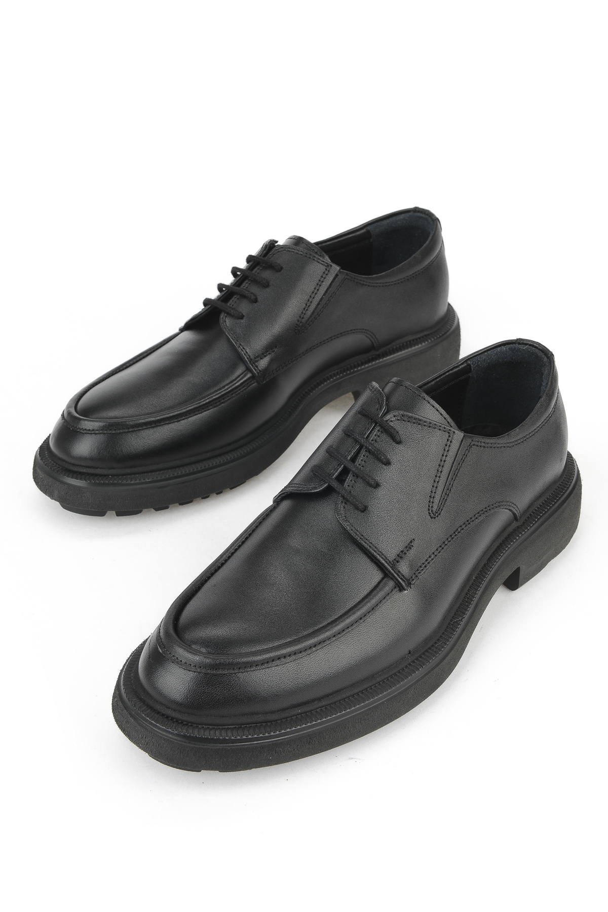 Erkek Hakiki Deri Ayakkabı 1531007Z4203 Siyah - Görsel 6