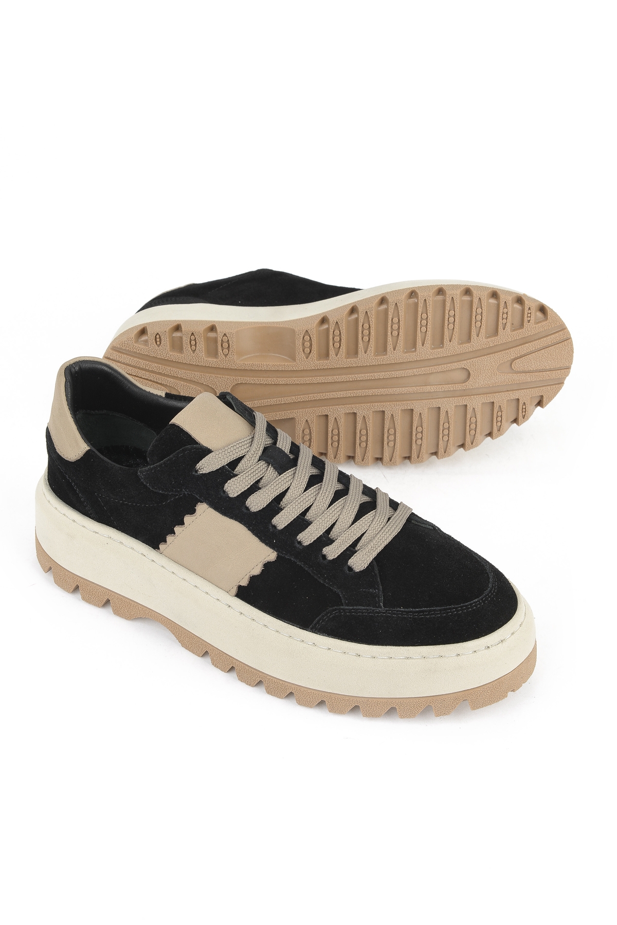 Kadın Hakiki Deri Ayakkabı 1531020Z19327 Siyah - Görsel 5