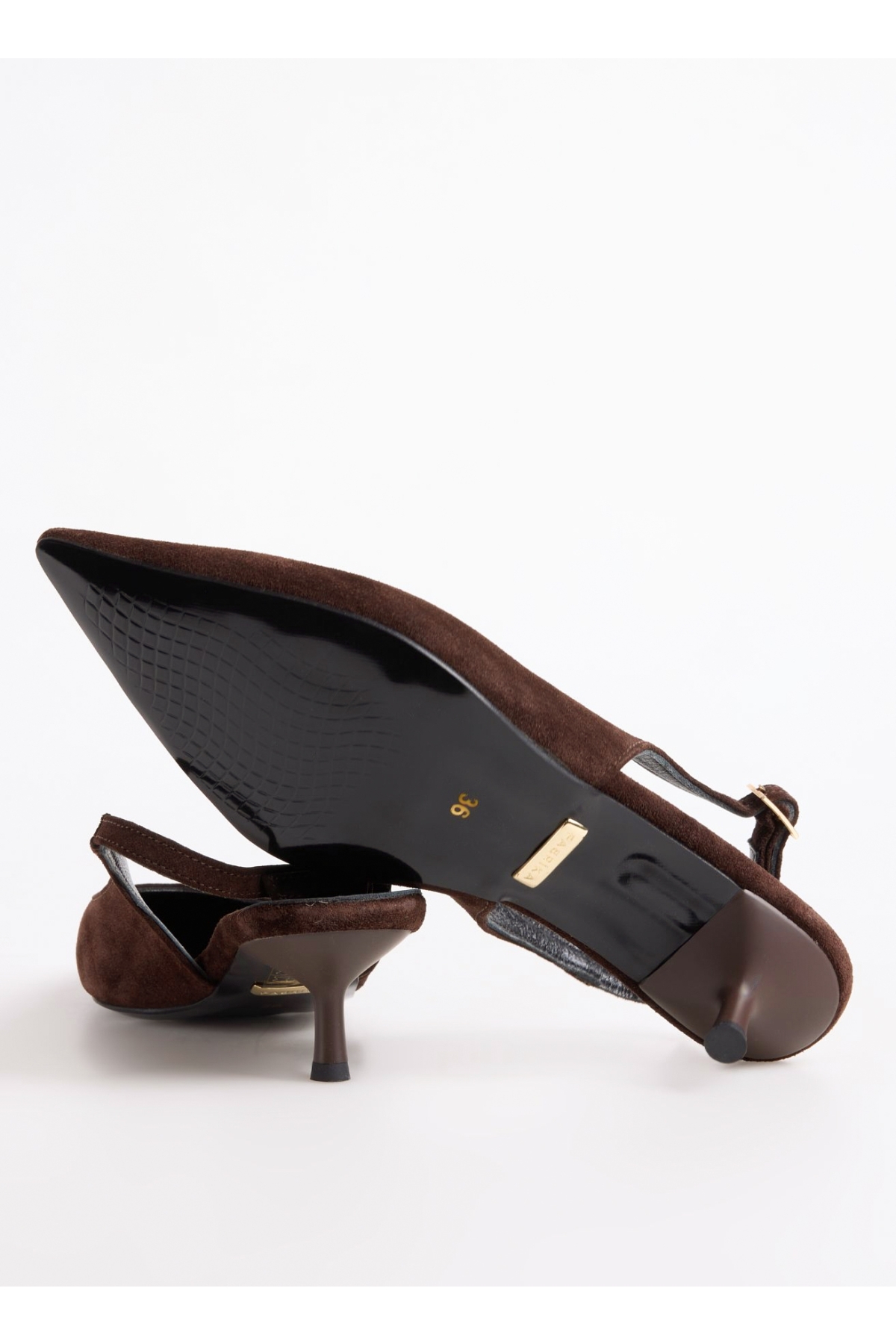 Kahve Kadın Topuklu Ayakkabı D-KITTEN-ILSA-KAHVE - Görsel 5