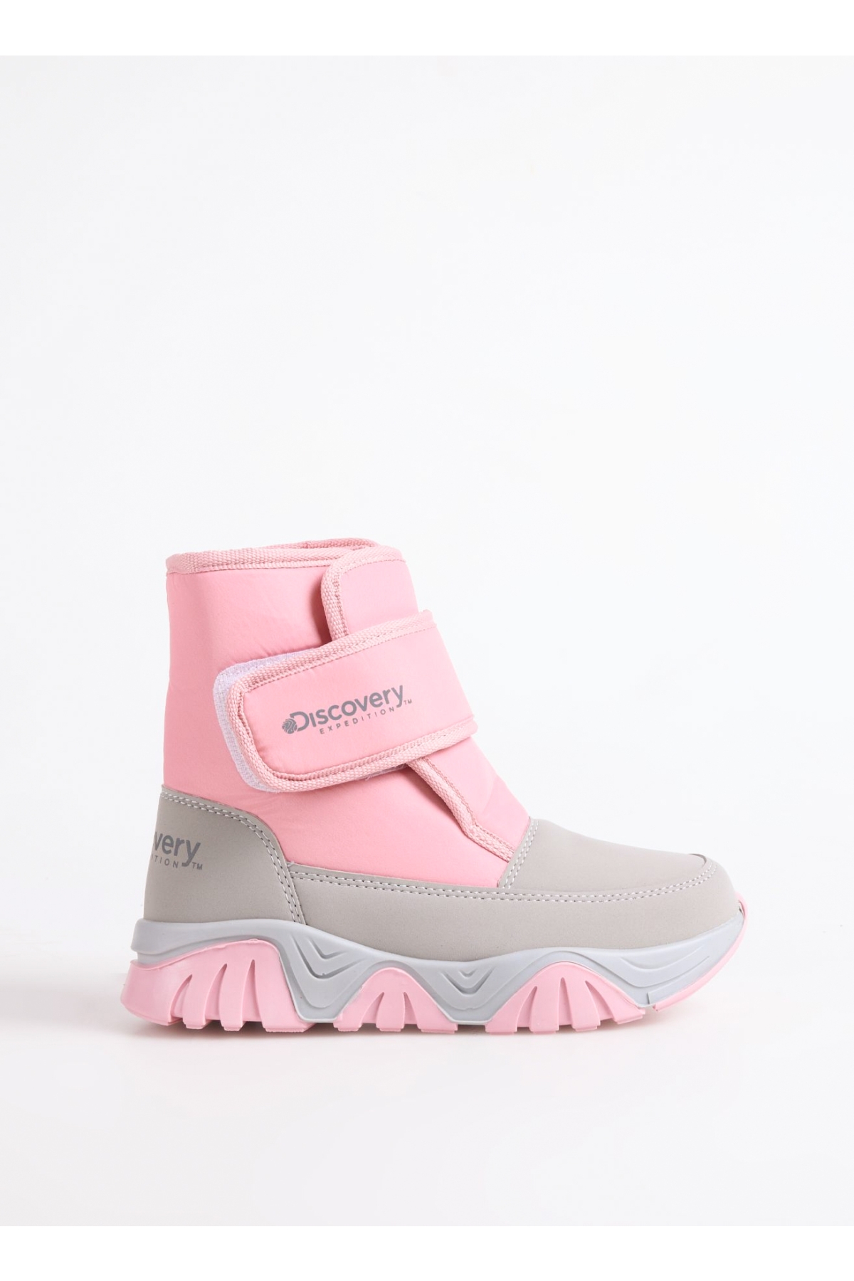 Gri - Pembe Kız Çocuk Kar Botu FRIBORD-G - Görsel 2