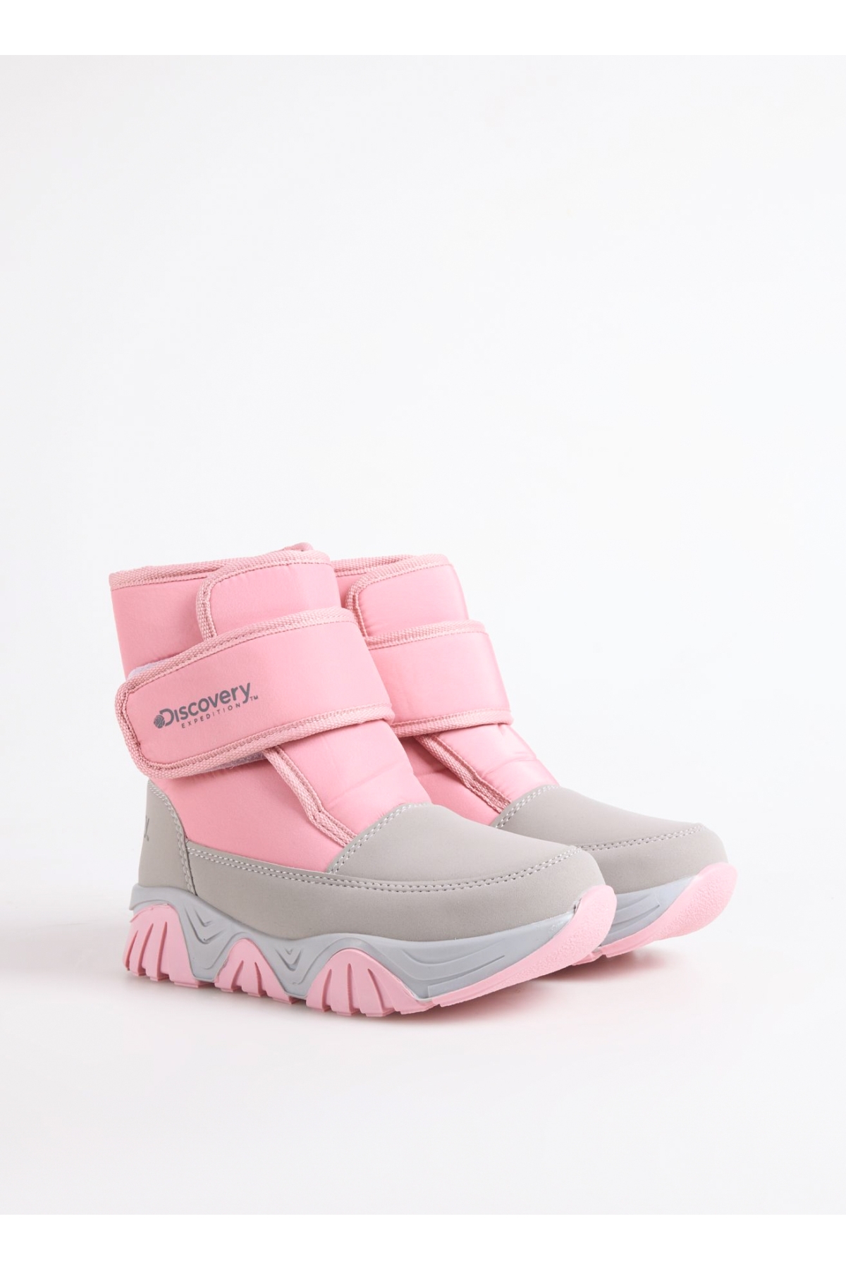 Gri - Pembe Kız Çocuk Kar Botu FRIBORD-G - Görsel 3
