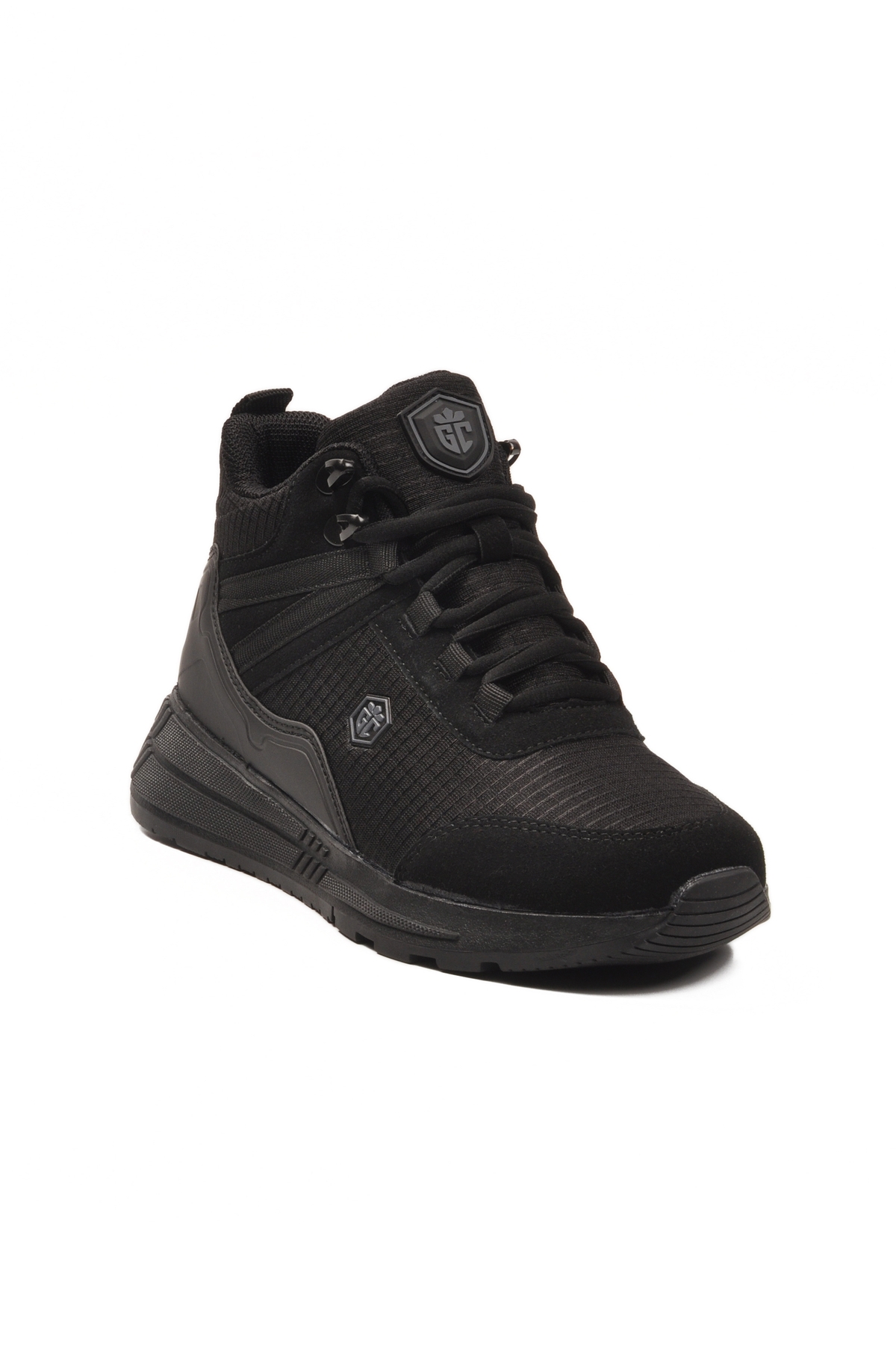 Aspor Siyah Bağcıklı Unisex Sneaker Bot - Görsel 4