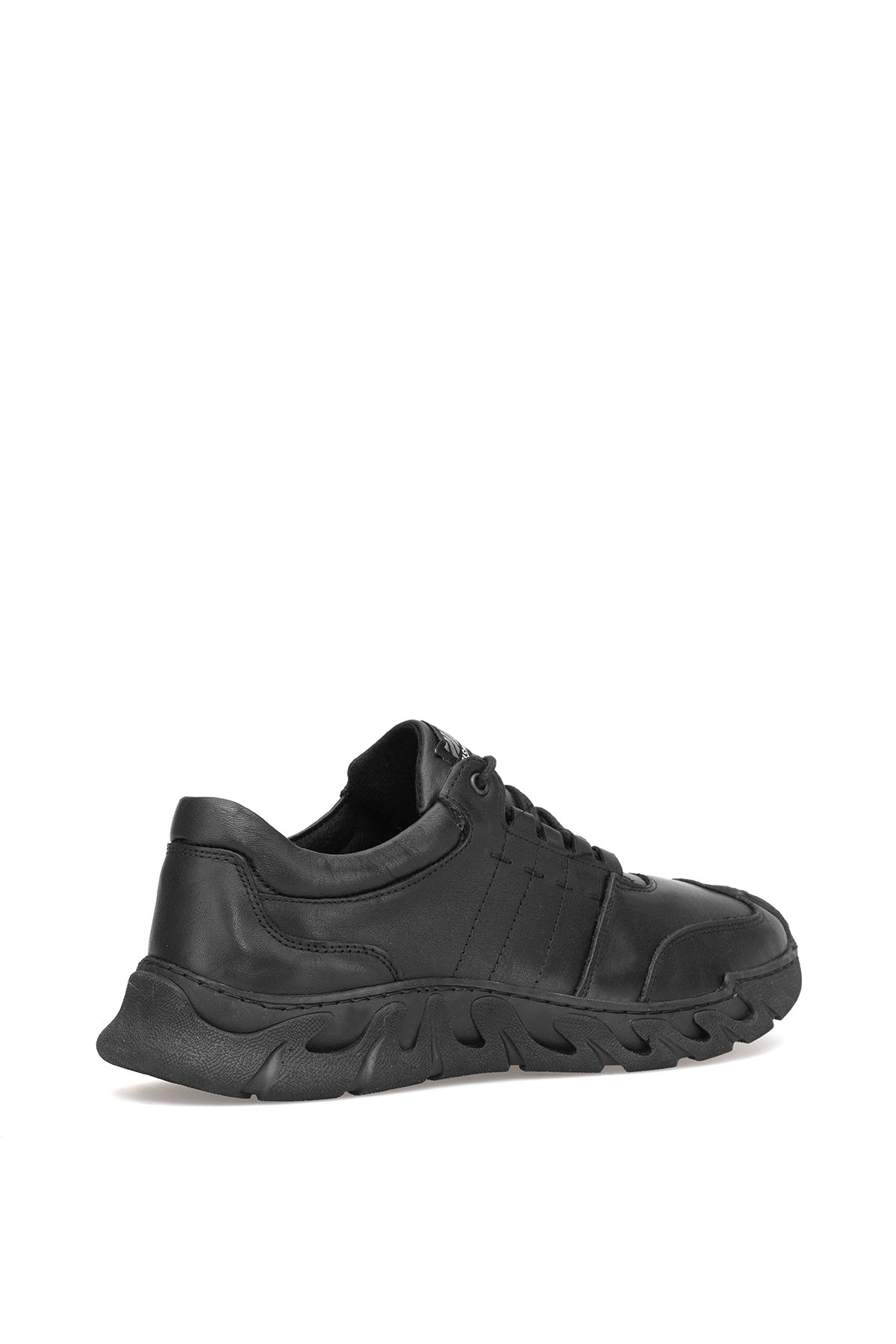 Elit MZV295C Erkek Hakiki Deri Casual Ayakkabı Siyah - Görsel 5