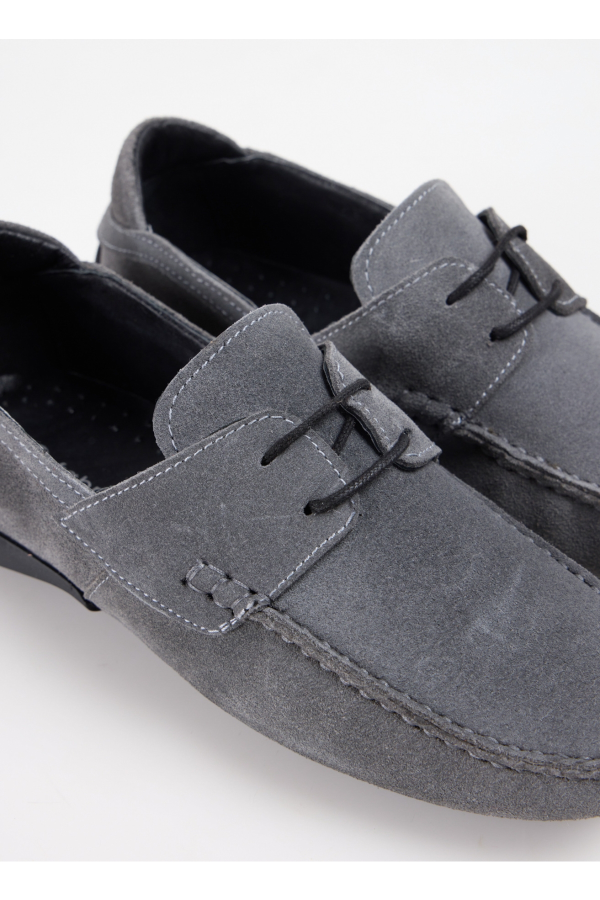 Deri Gri Erkek Günlük Ayakkabı ARDO-SUED - Görsel 6