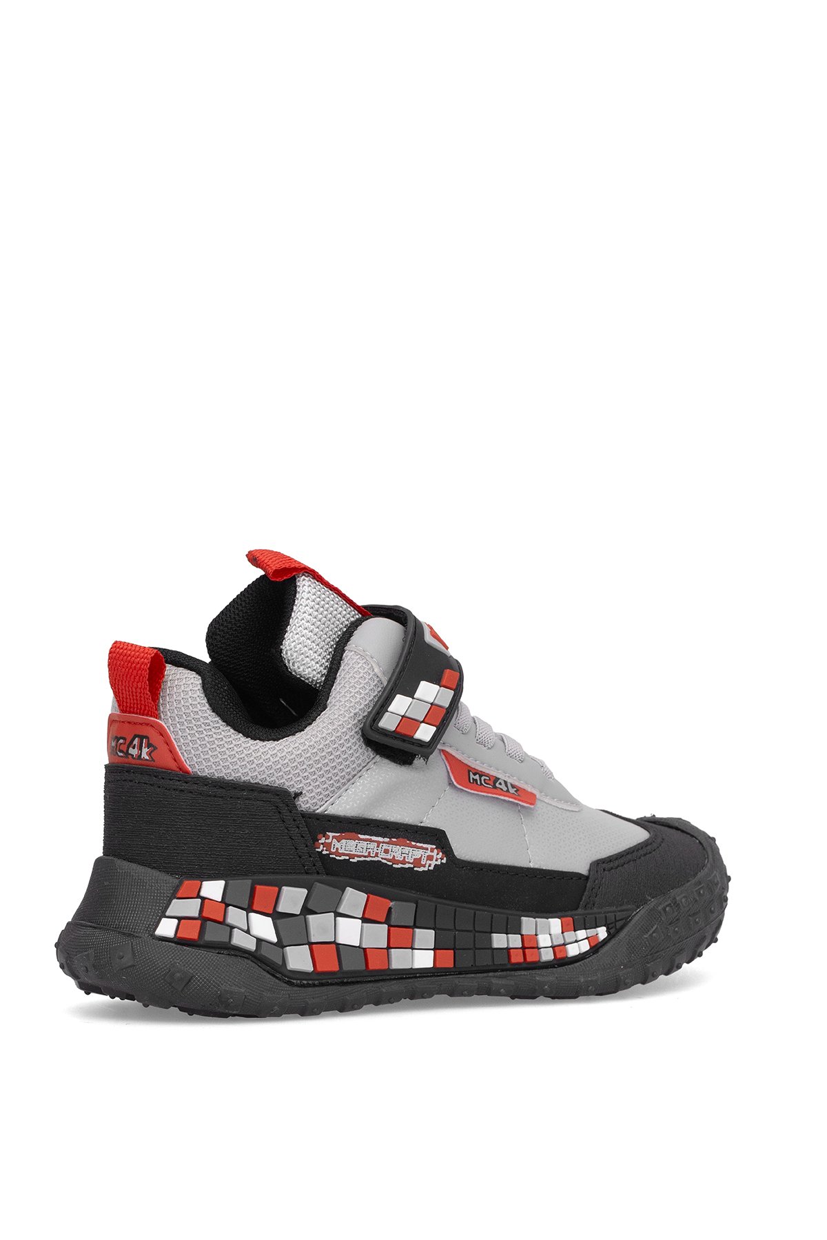 Elit ASATL811 Erkek Çocuk Düz Bot Siyah - Gri - Görsel 5