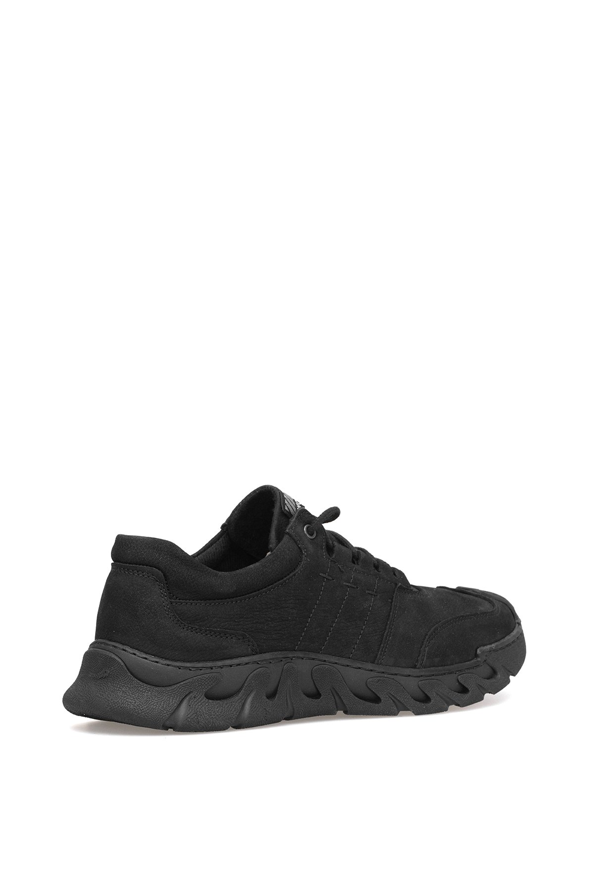 Elit MZV295N Erkek Hakiki Deri Casual Ayakkabı Siyah - Görsel 5