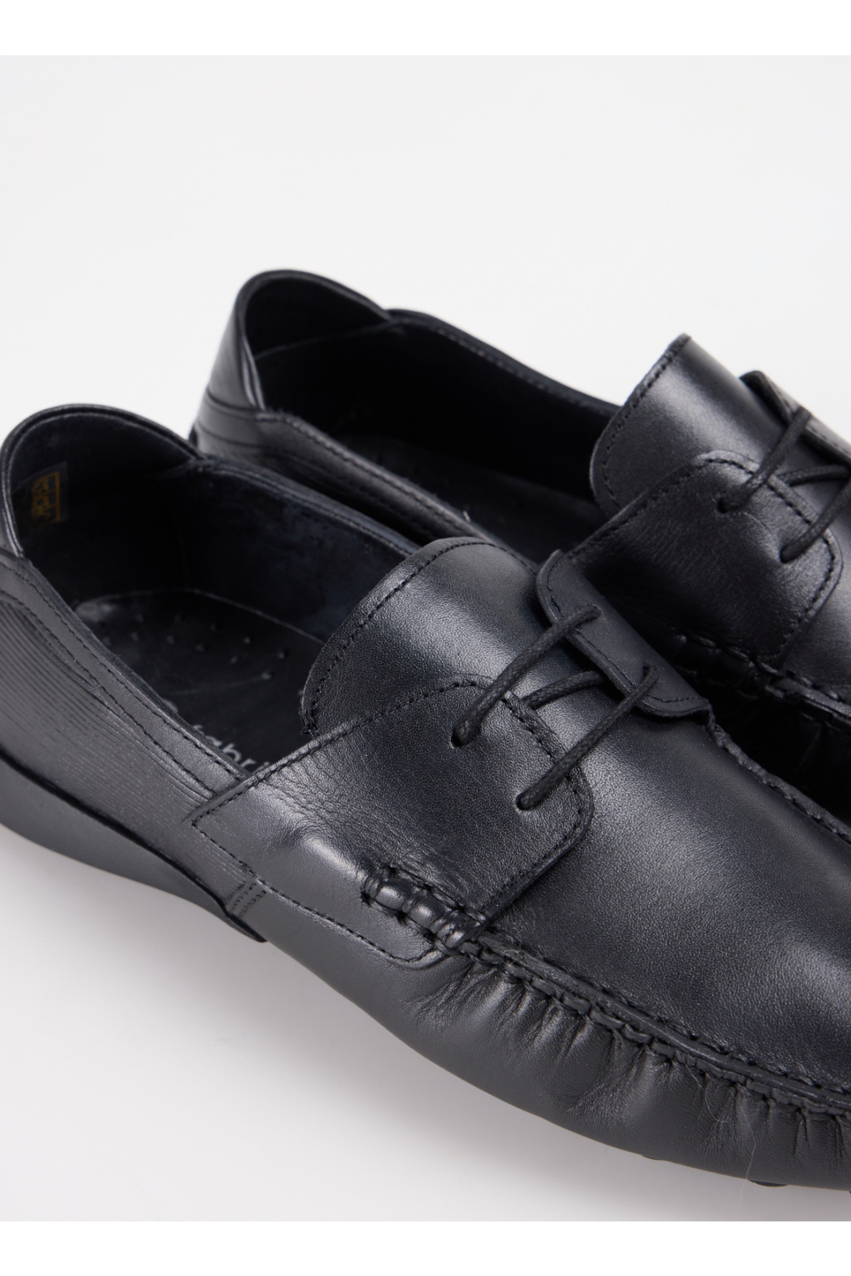 Deri Siyah Erkek Günlük Ayakkabı ARDO - Görsel 6