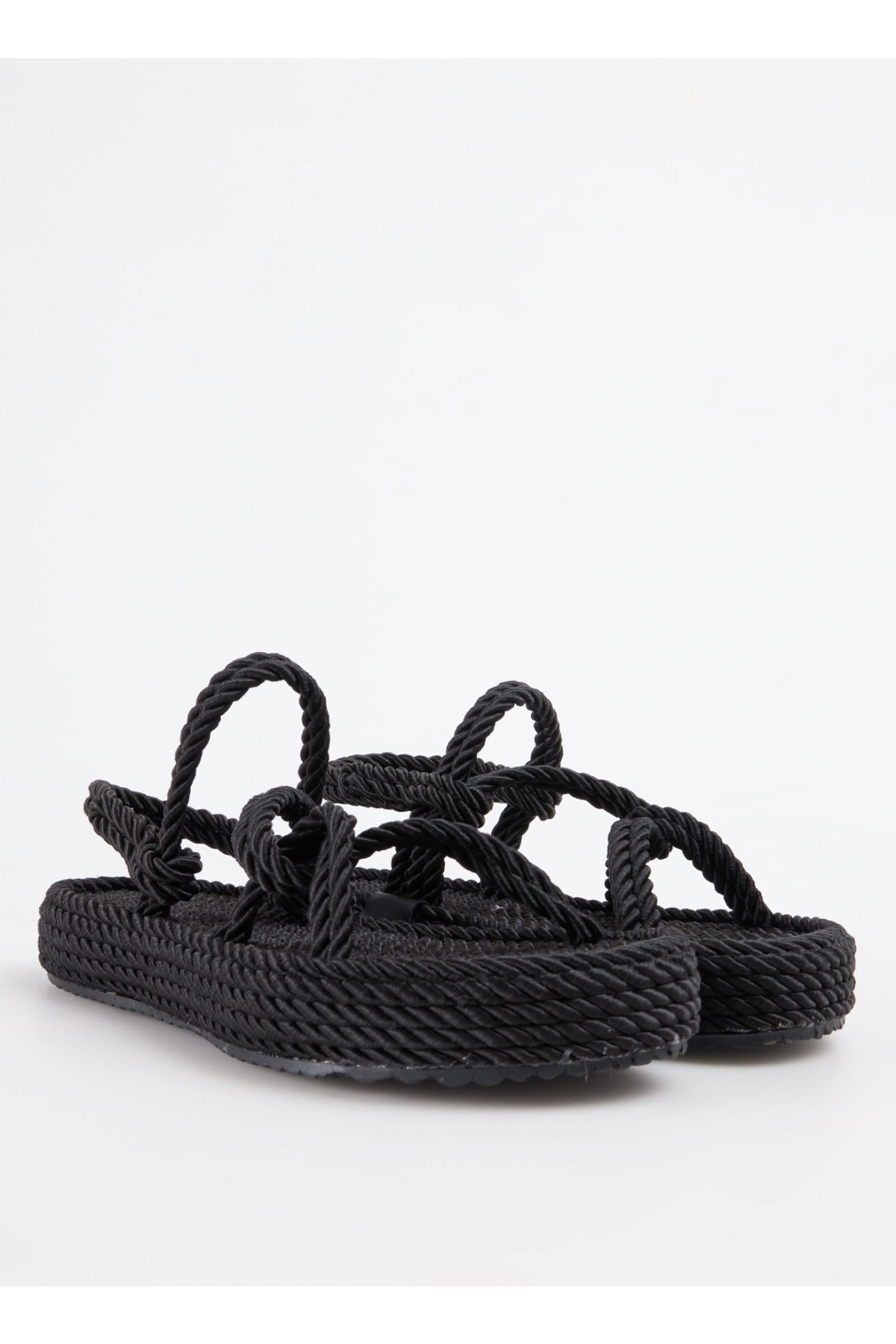 Siyah Kadın Sandalet CHONG - Görsel 3