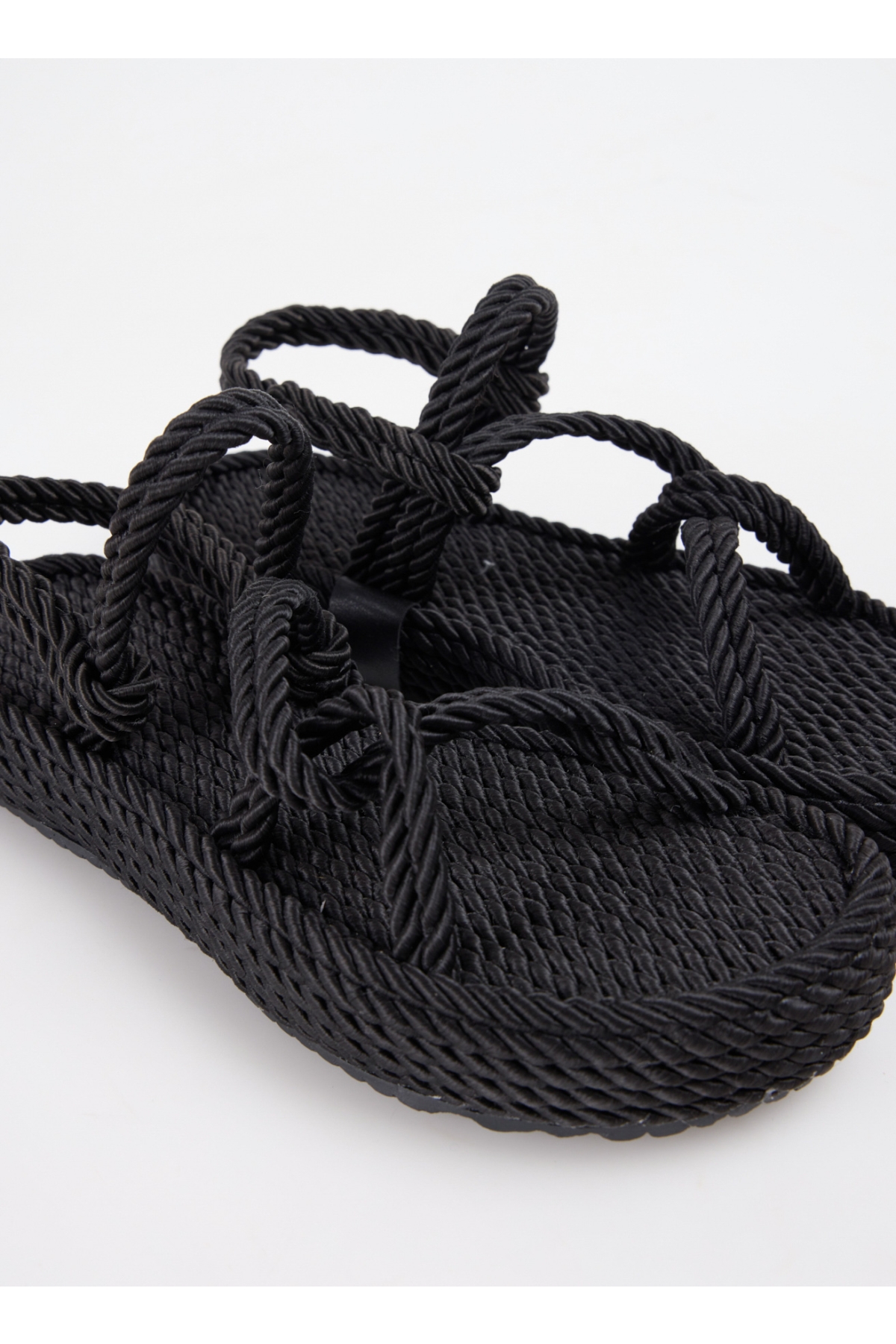 Siyah Kadın Sandalet CHONG - Görsel 6