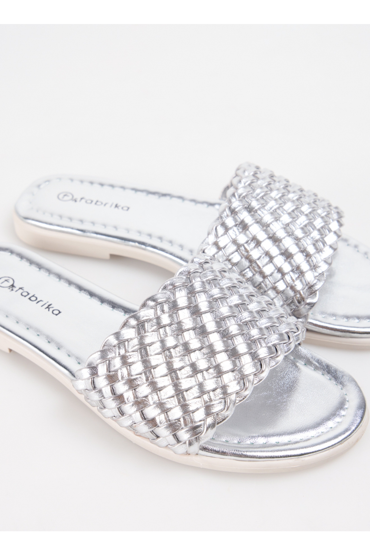 Gümüş Kadın Terlik NENSI - Görsel 6