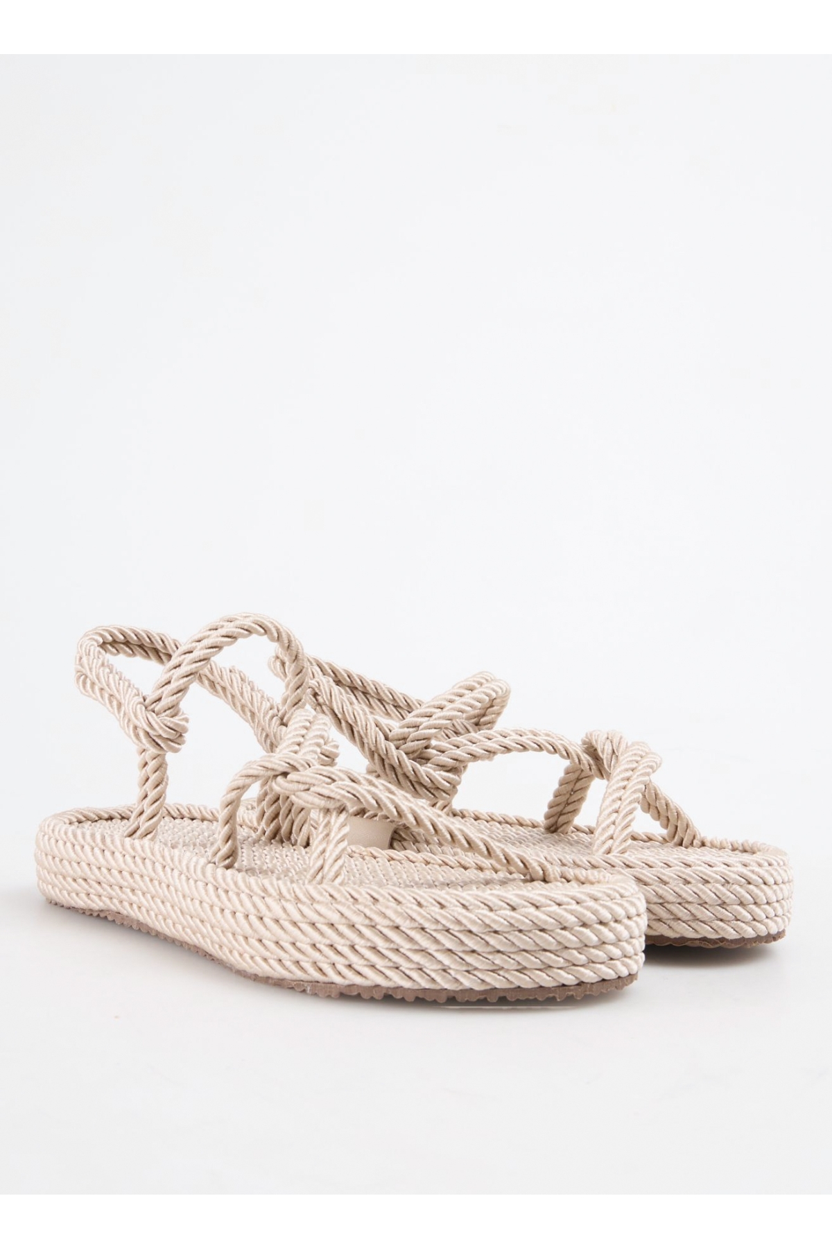 F By Fabrika F By Fabrika Bej Kadın Sandalet CHONG Sandalet & Terlik | Flo Bej - 3. görsel