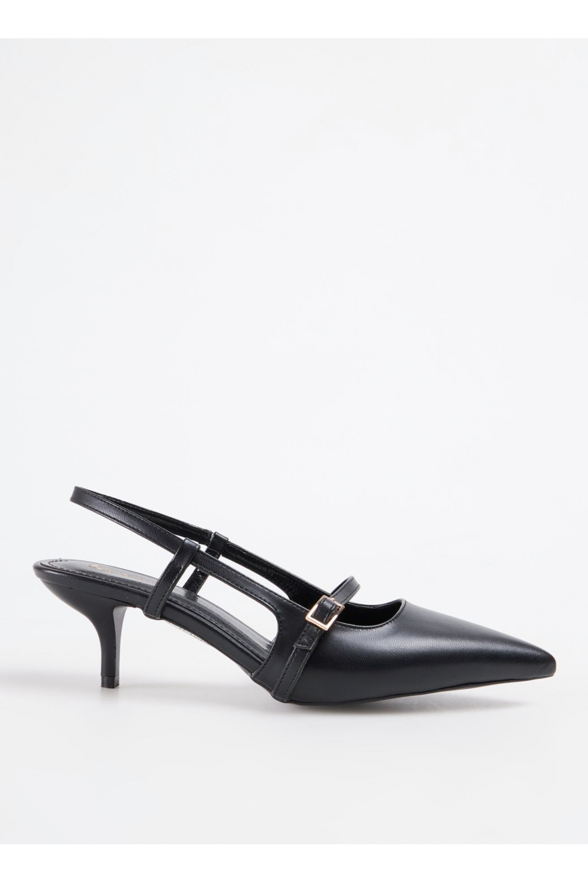 Siyah Kadın Topuklu Sandalet ALCARA - Görsel 2