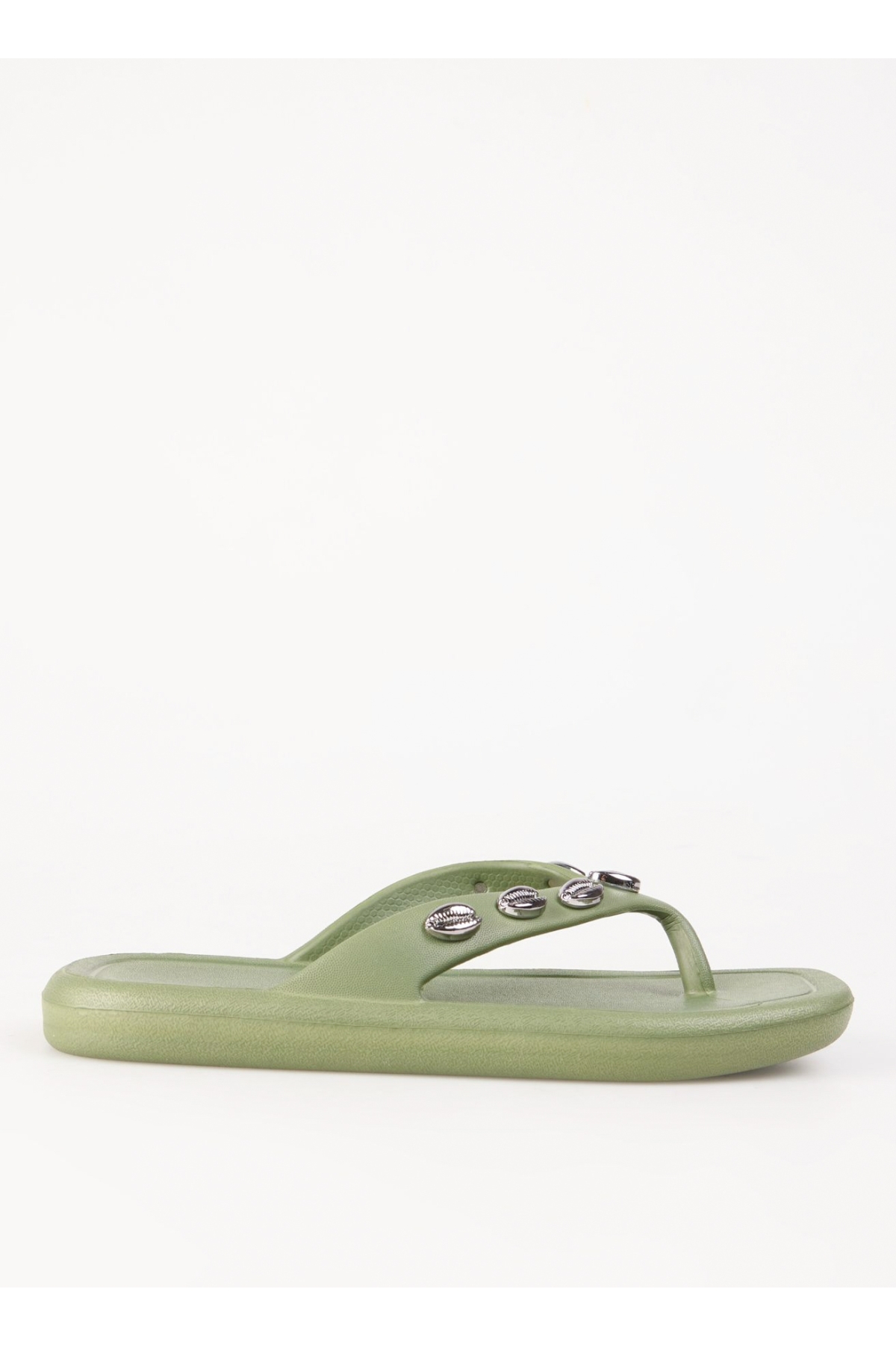 Haki Kadın Plaj Terliği HELENA - Görsel 2