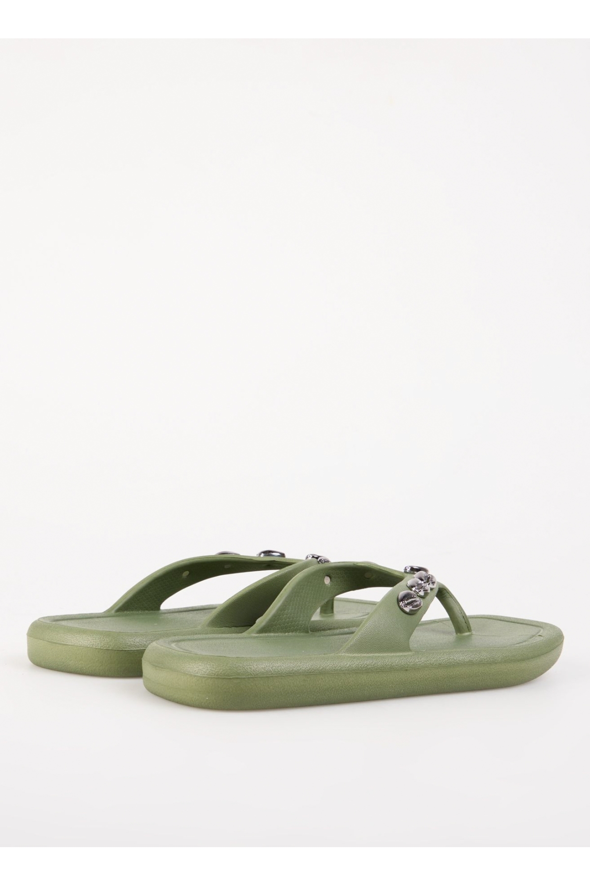 Haki Kadın Plaj Terliği HELENA - Görsel 4