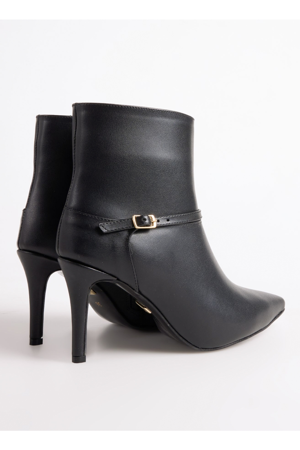 Siyah Kadın Topuklu Bot CORIA-COPPET - Görsel 4