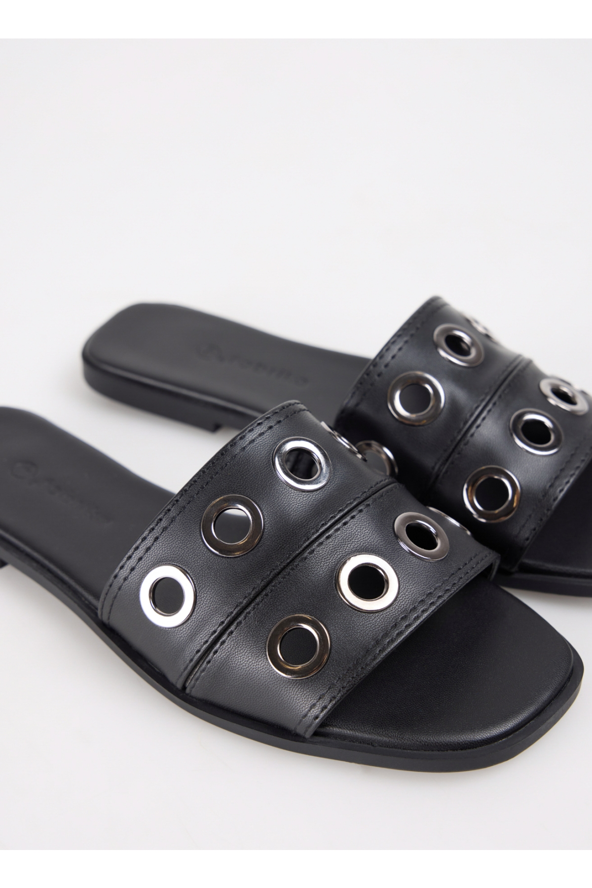 Siyah Kadın Terlik DARECH - Görsel 6