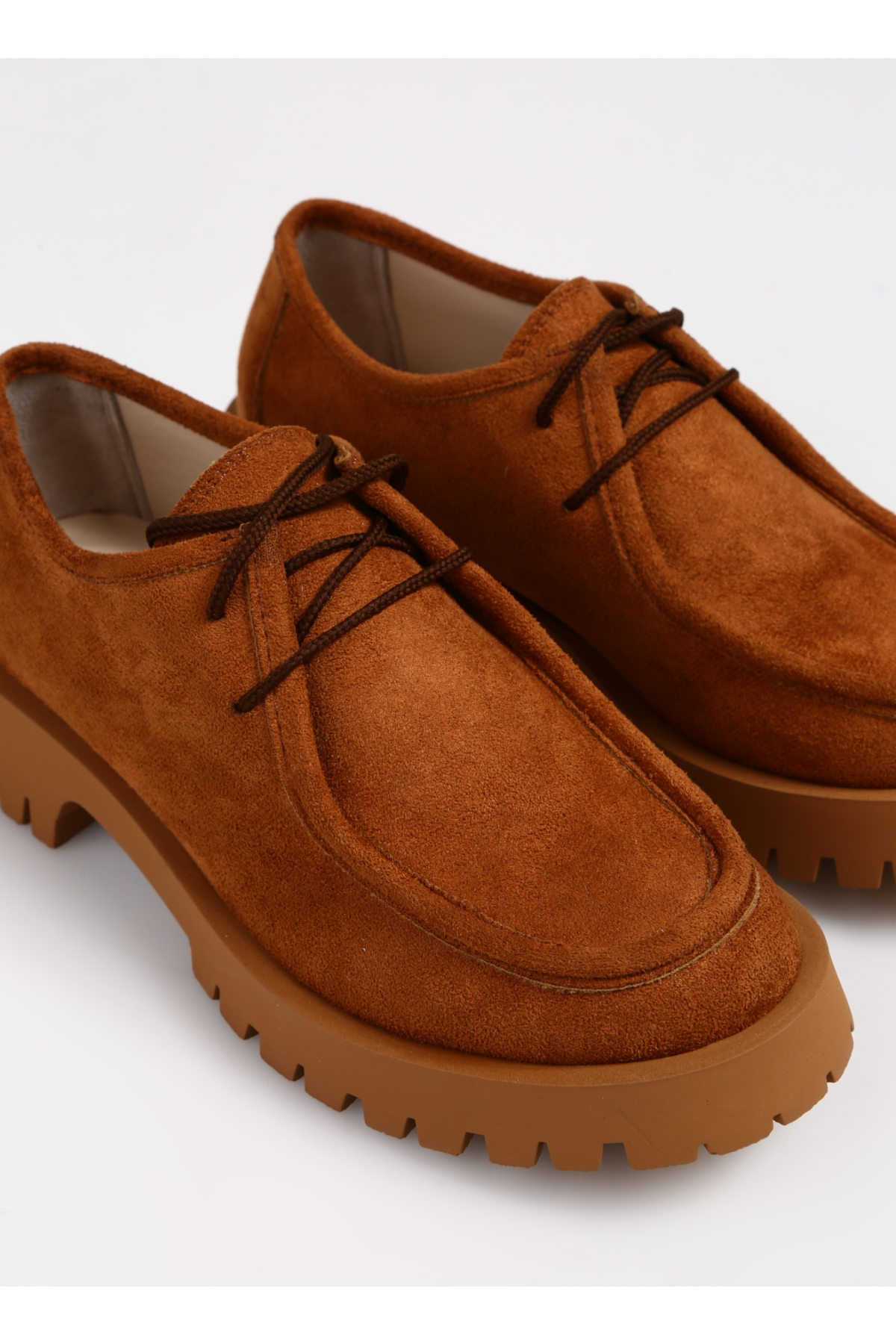 F By Fabrika F By Fabrika Taba Kadın Süet Günlük Ayakkabı SISI Casual Ayakkabı | Flo Taba - 6. görsel