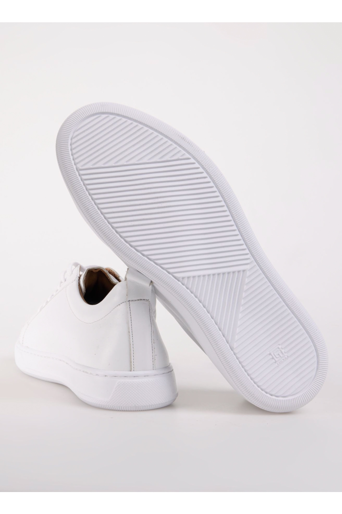 Beyaz Erkek Deri Sneaker ELIOT-GANNON - Görsel 7