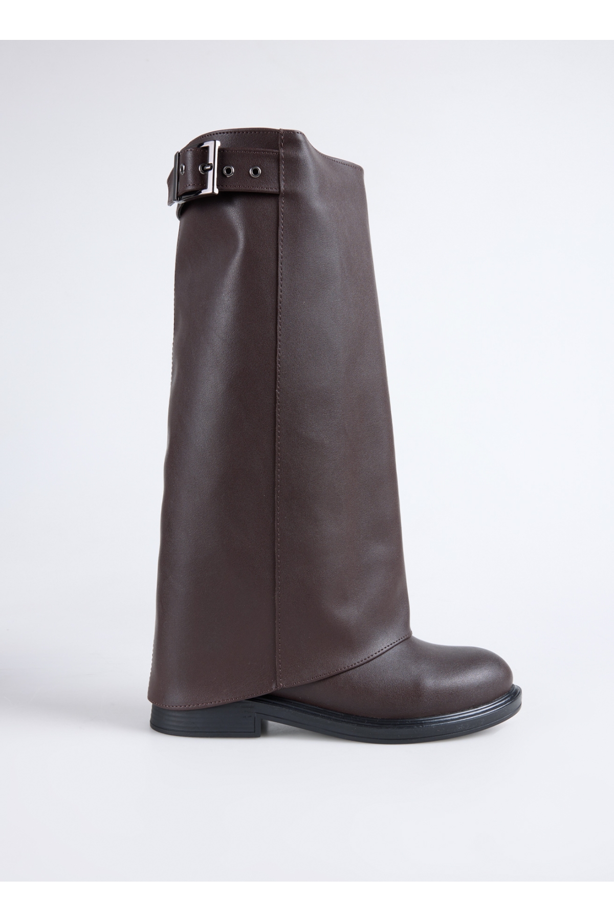 Kahve Kadın Çizme FALLON-CHEN - Görsel 2