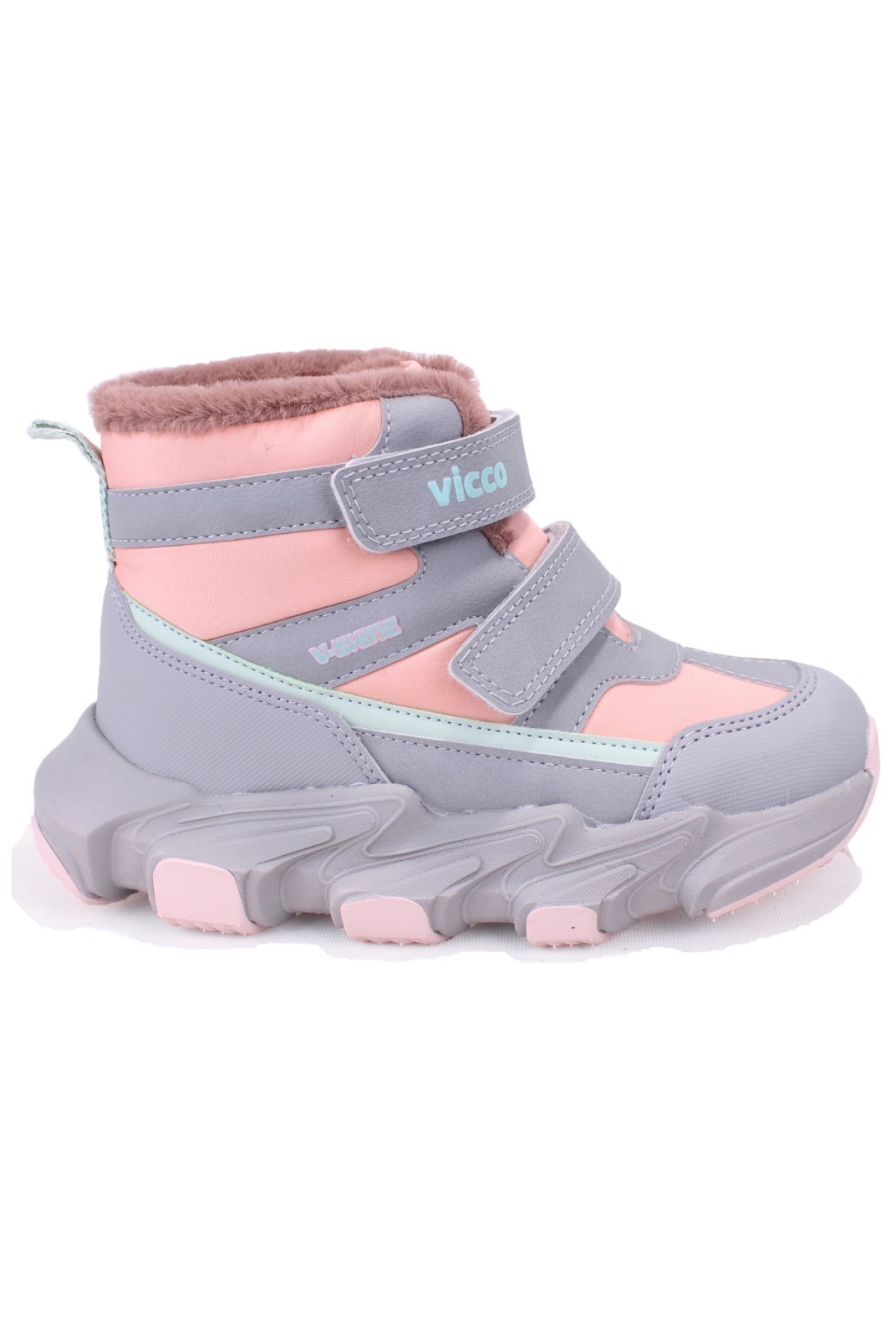 Fon 946F25K442 Pudra Ortopedik Günlük Kız Çocuk Spor Bot - Görsel 3