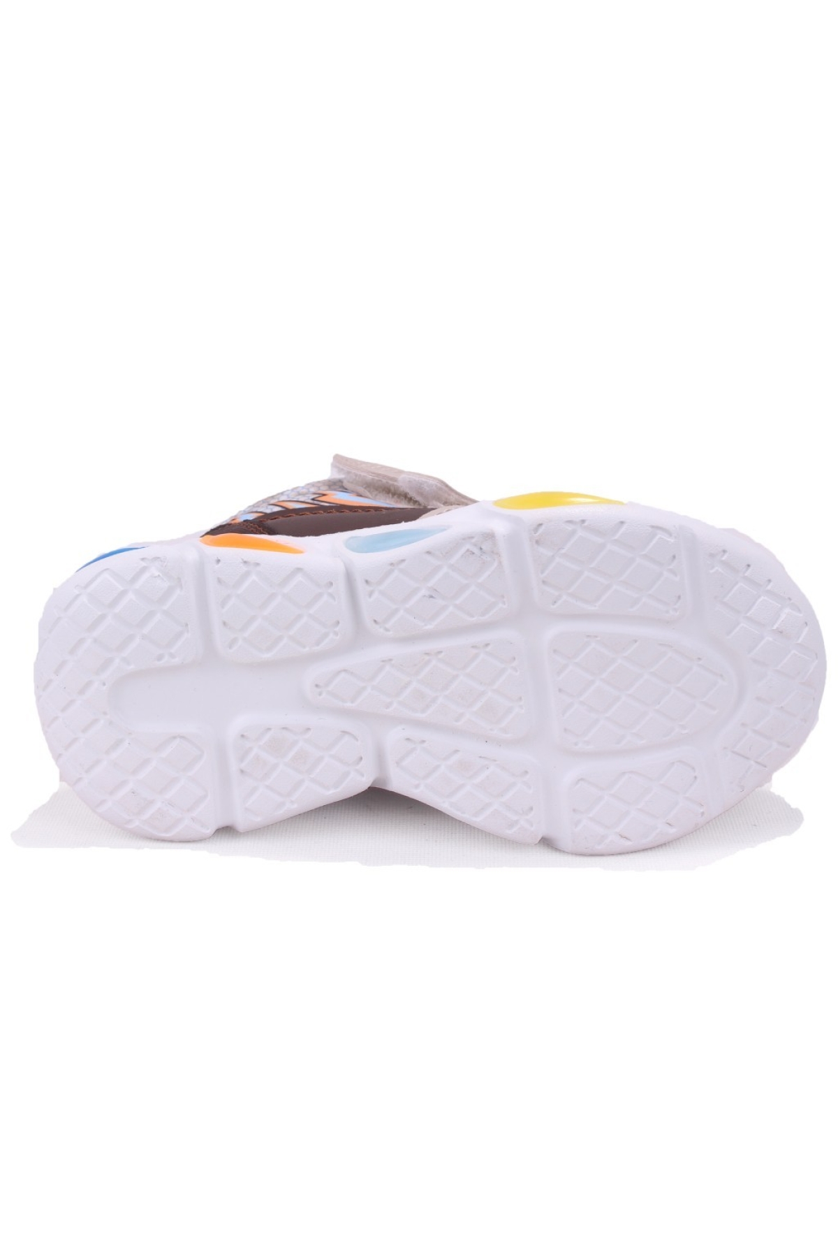 David 946P25K420 Bej Ortopedik Günlük Işıklı Erkek Çocuk Spor Bot - Görsel 5