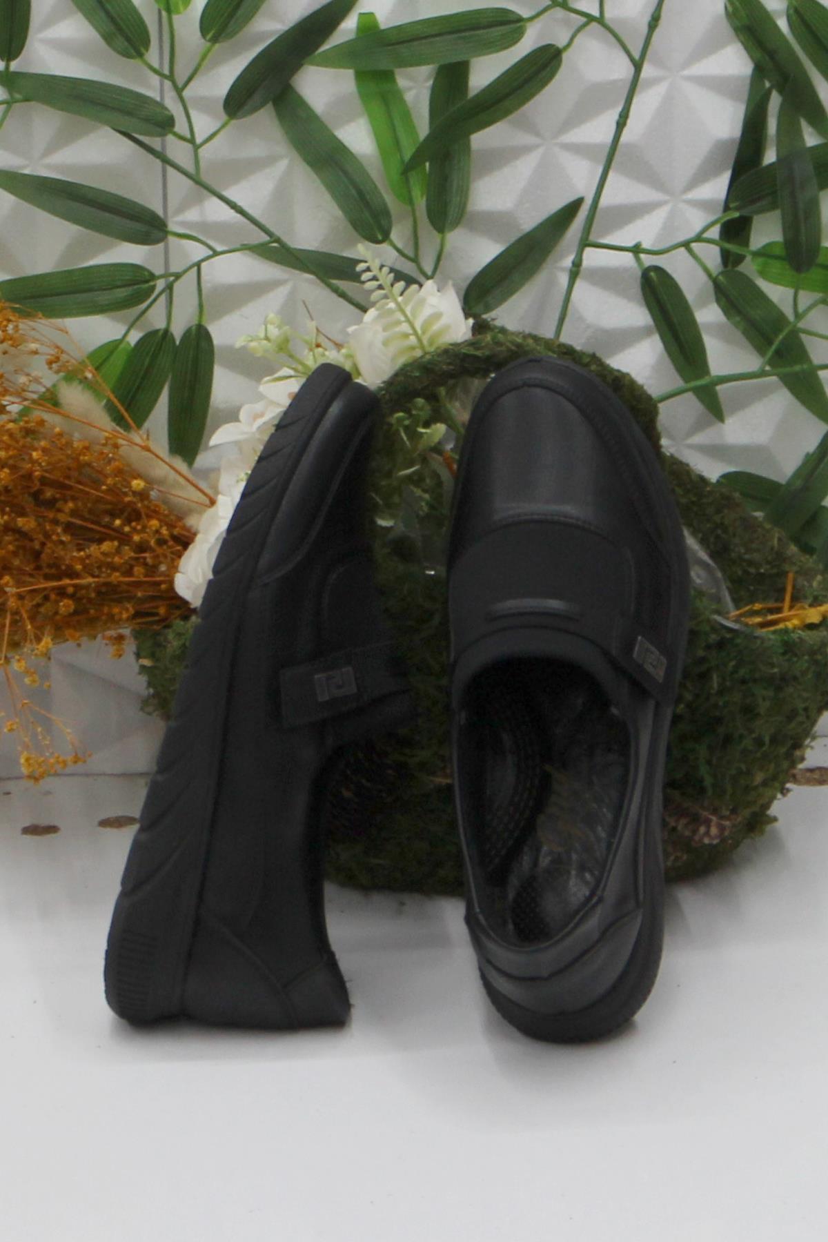 Gnd 4277 Siyah Ortopedik Rahat Esnek Kadın Günlük Ayakkabı - Görsel 6