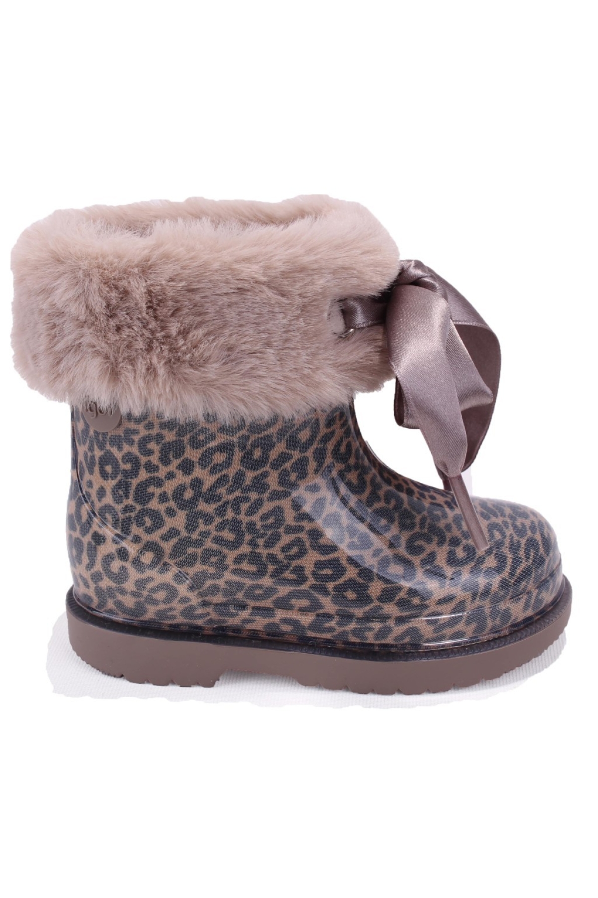 İgor W10338 Bimbi Leo Soft Taupe Ortopedik Kız Çocuk Yağmur Çizme - Görsel 3