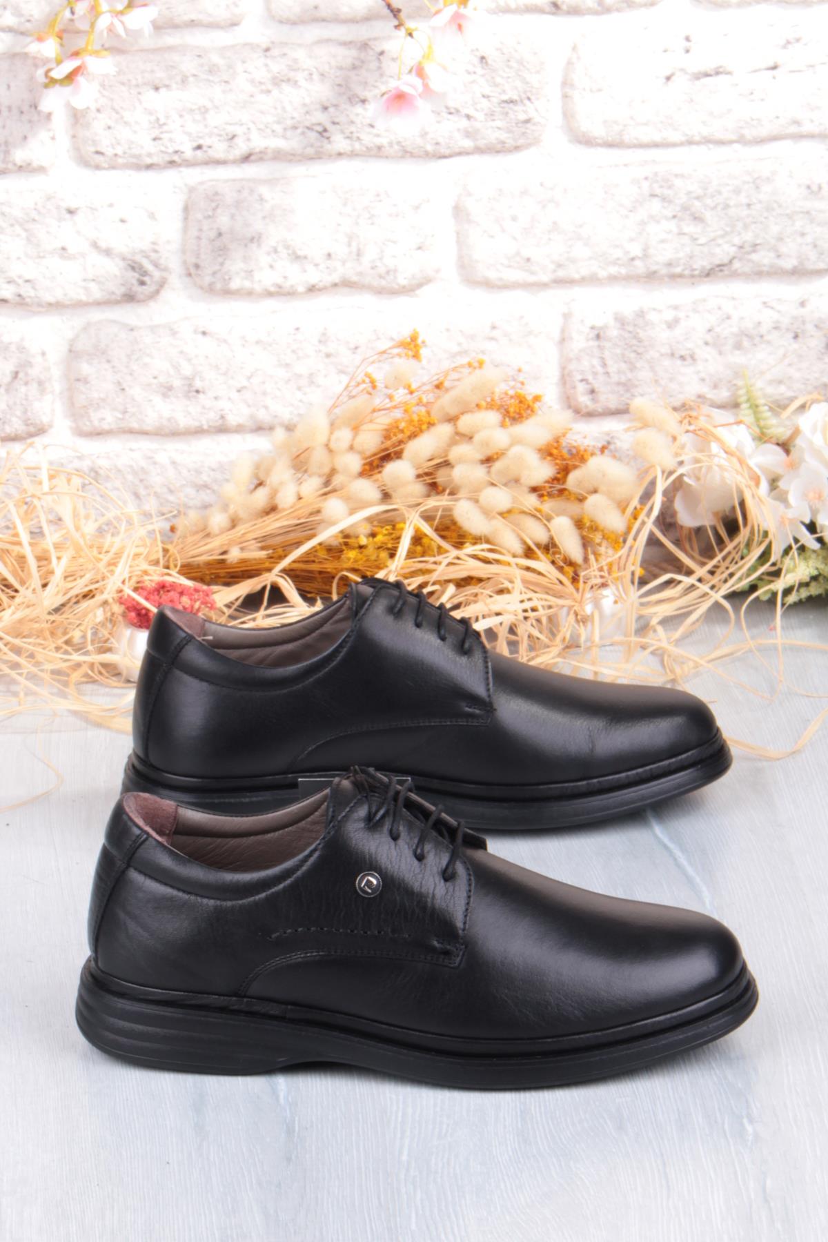 146405 Bağçıklı Comfy Orijinal Ürün Rahat Yumuşak Hakiki Deri Erkek Ayakkabı - Görsel 3