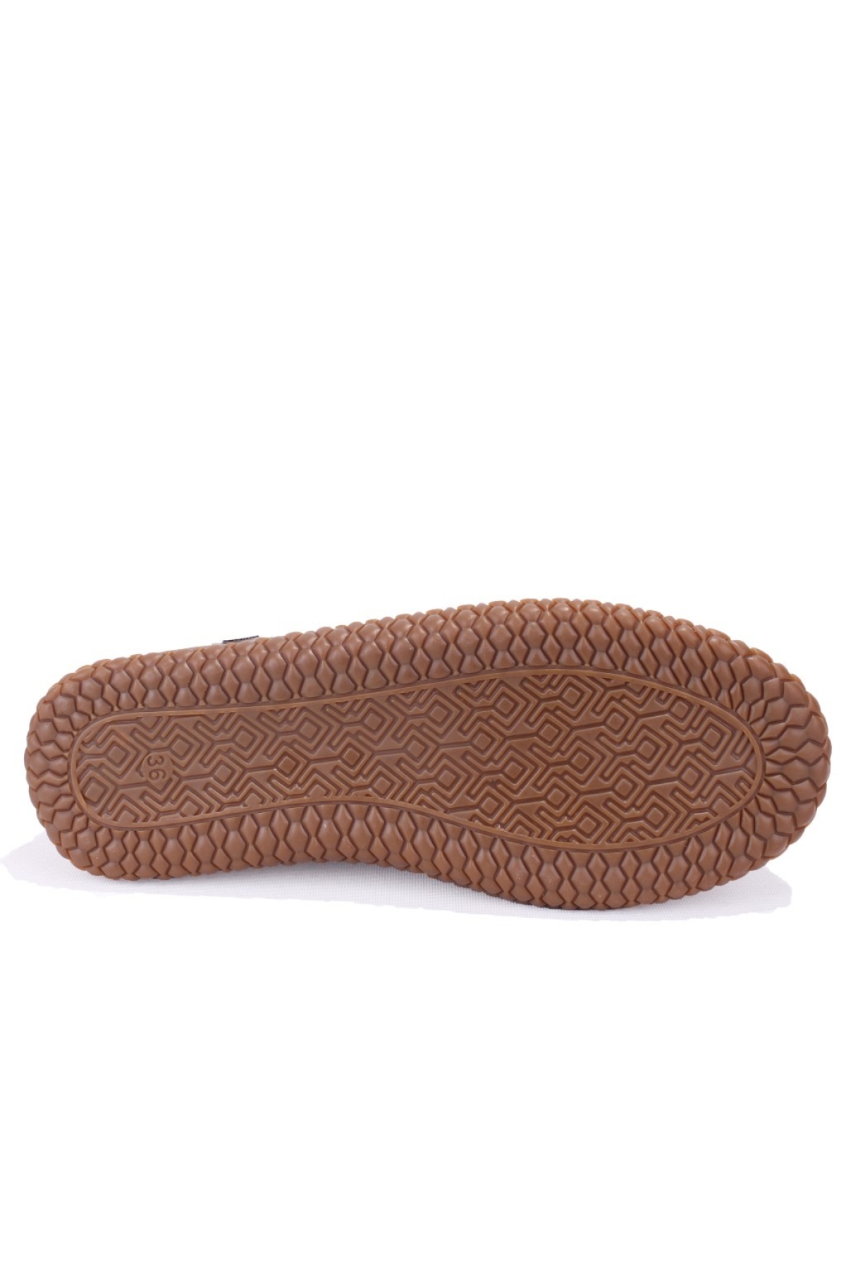 DZA07-12981124 Siyah Ortopedik Günlük Deri Kadın Ayakkabı - Görsel 5