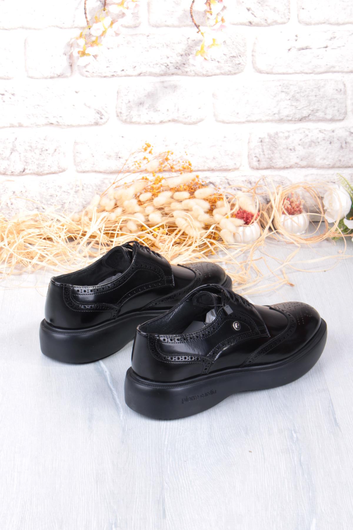 70913 Siyah Açma Damat Ayakkabısı Takım Ayakkabısı Erkek Ayakkabı - Görsel 6