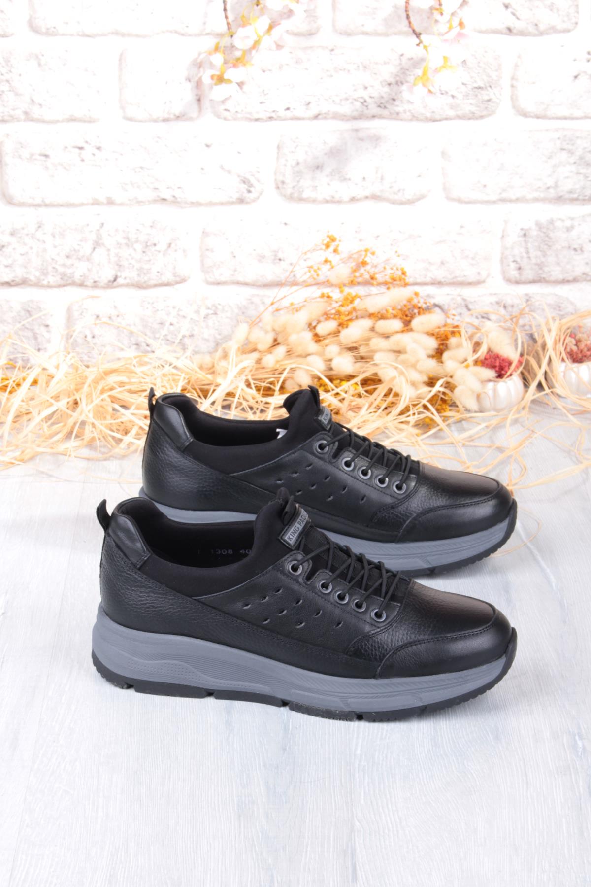 I1308 Energy Hafif Rahat Hakiki Deri Erkek Ayakkabı - Görsel 3