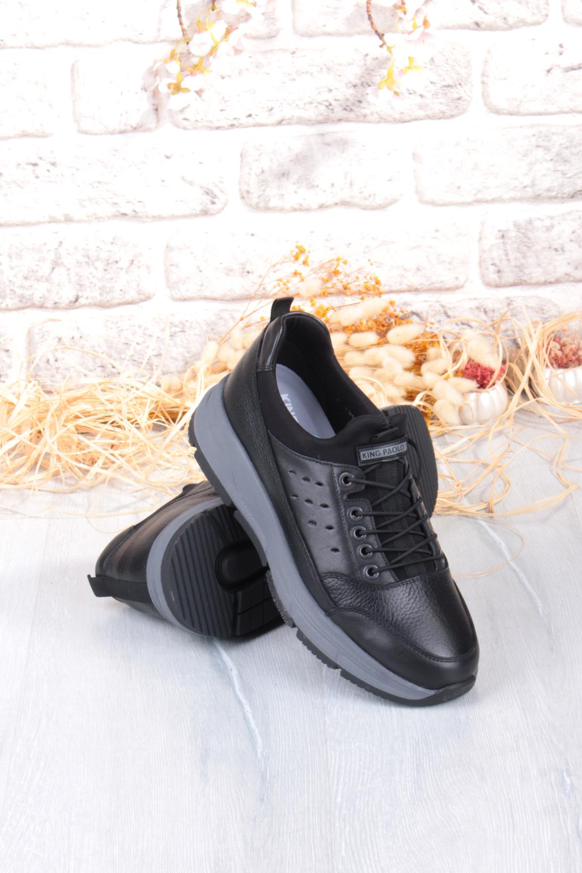 I1308 Energy Hafif Rahat Hakiki Deri Erkek Ayakkabı - Görsel 7