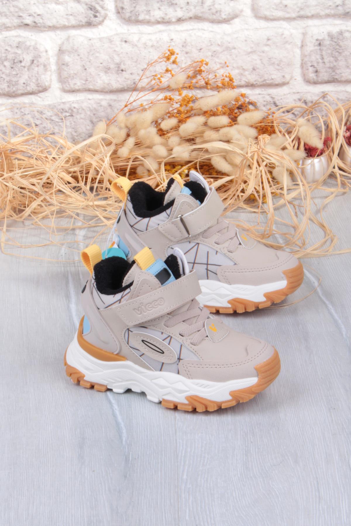 946.F25K.437 Tura Bej Erkek Çocuk Bot - Görsel 2