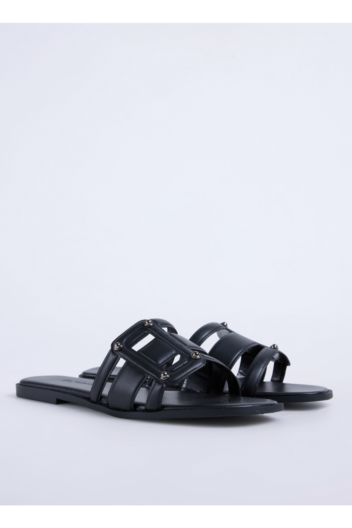 Siyah Kadın Terlik DERVLA - Görsel 3