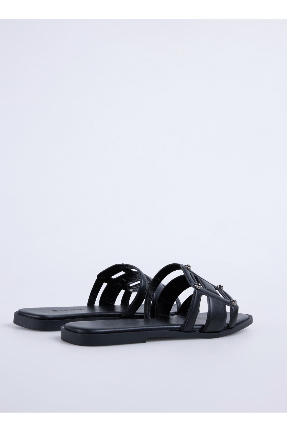 Siyah Kadın Terlik DERVLA - Görsel 4