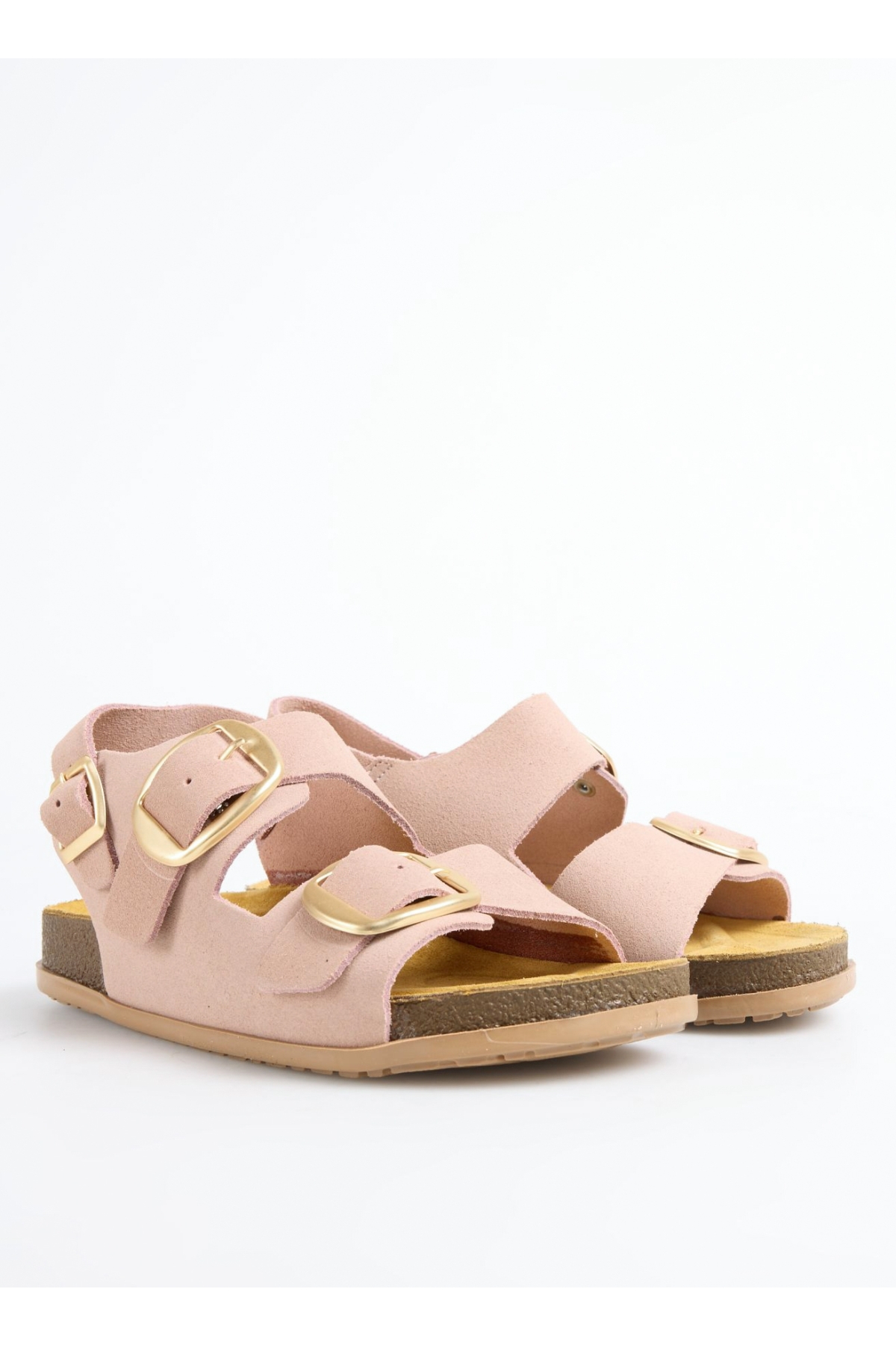 Deri Pembe Kadın Sandalet D-RAINA - Görsel 3