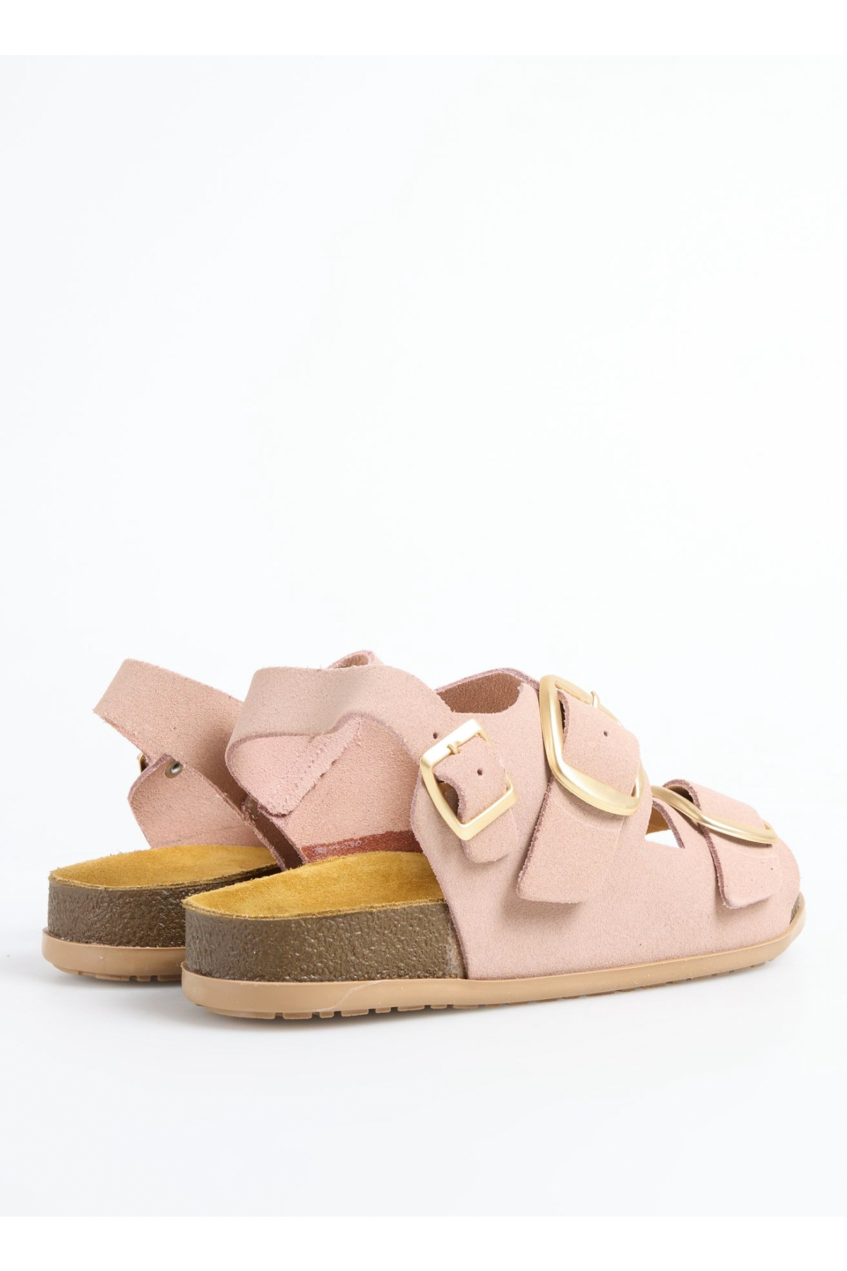 Deri Pembe Kadın Sandalet D-RAINA - Görsel 4