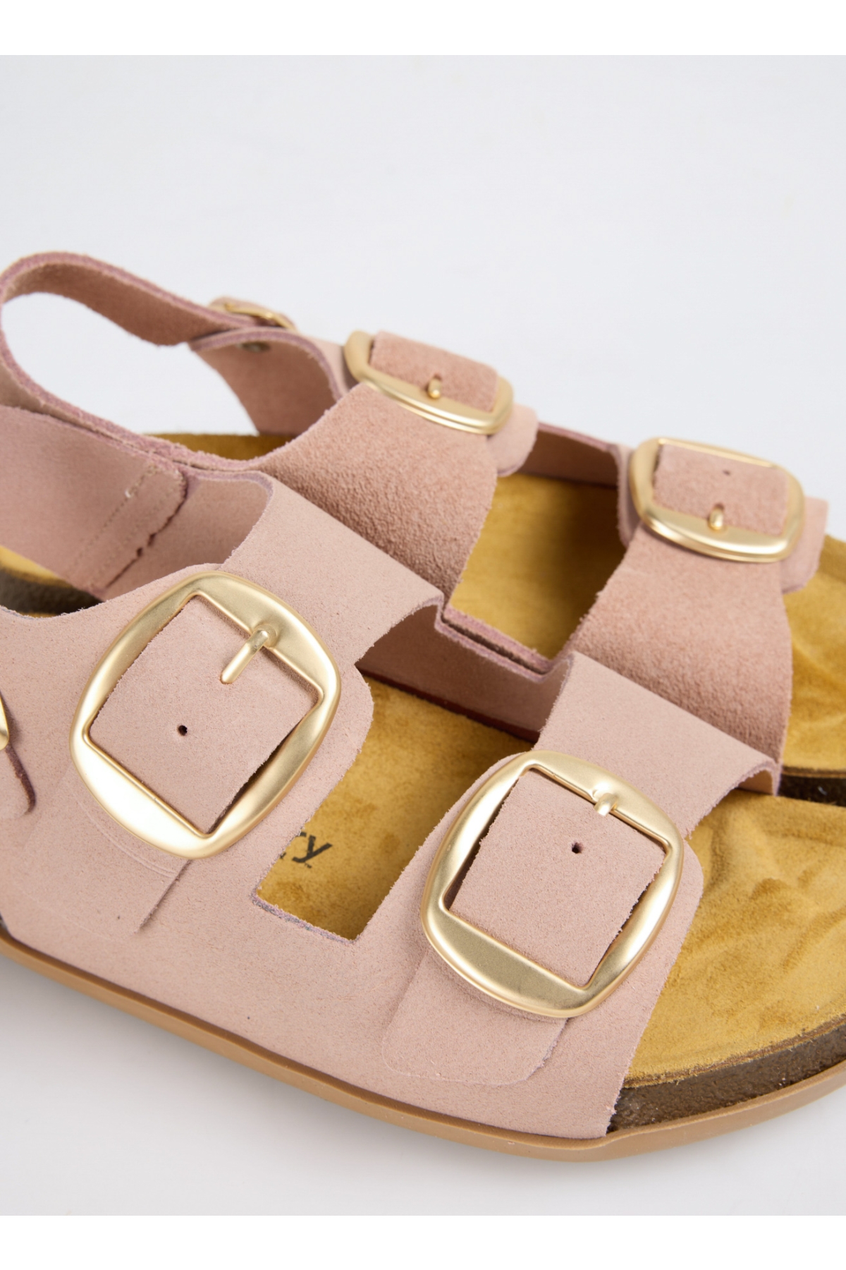 Deri Pembe Kadın Sandalet D-RAINA - Görsel 6