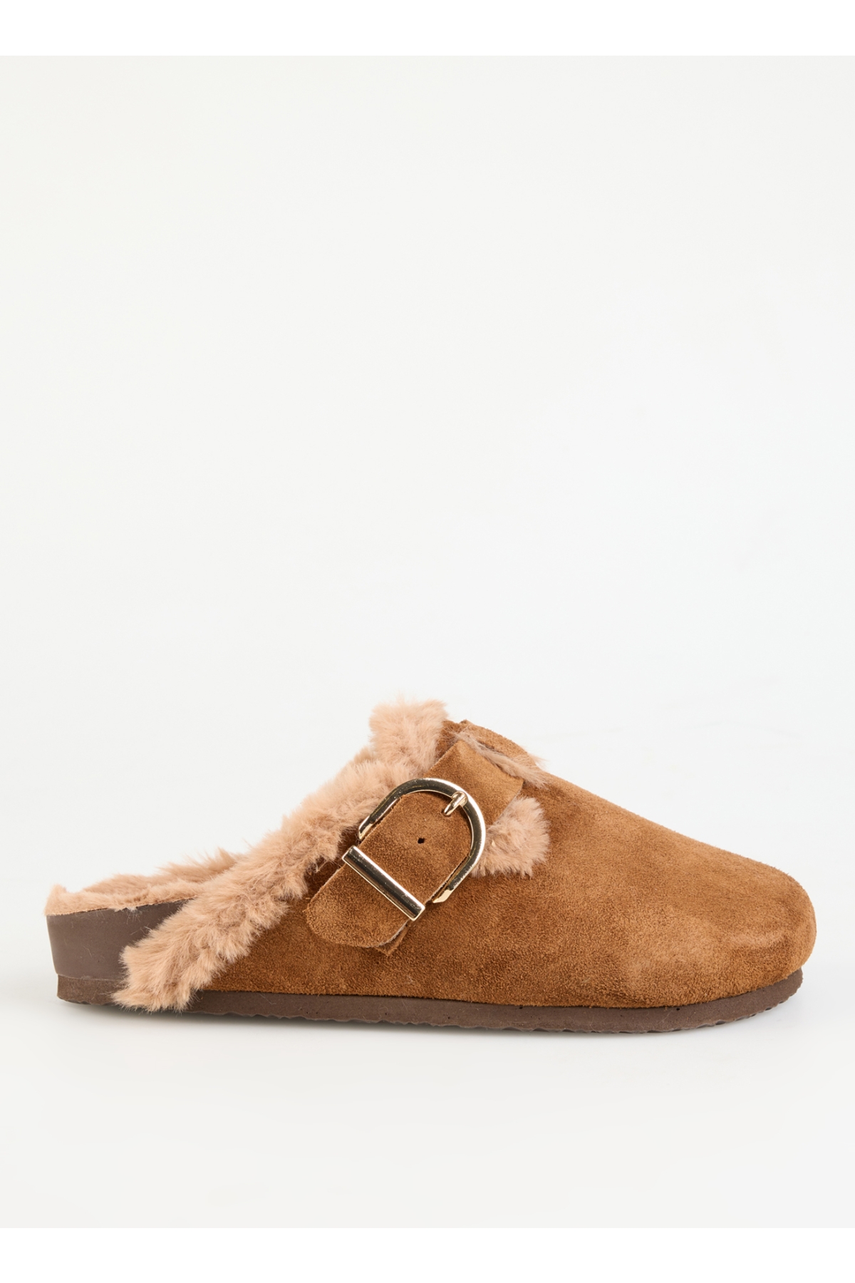 Taba Kadın Süet Terlik KAYRAN - Görsel 2