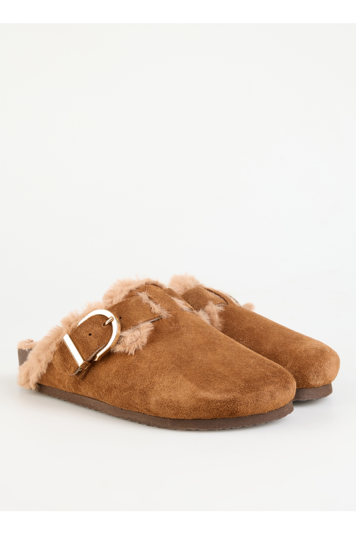 Taba Kadın Süet Terlik KAYRAN - Görsel 3