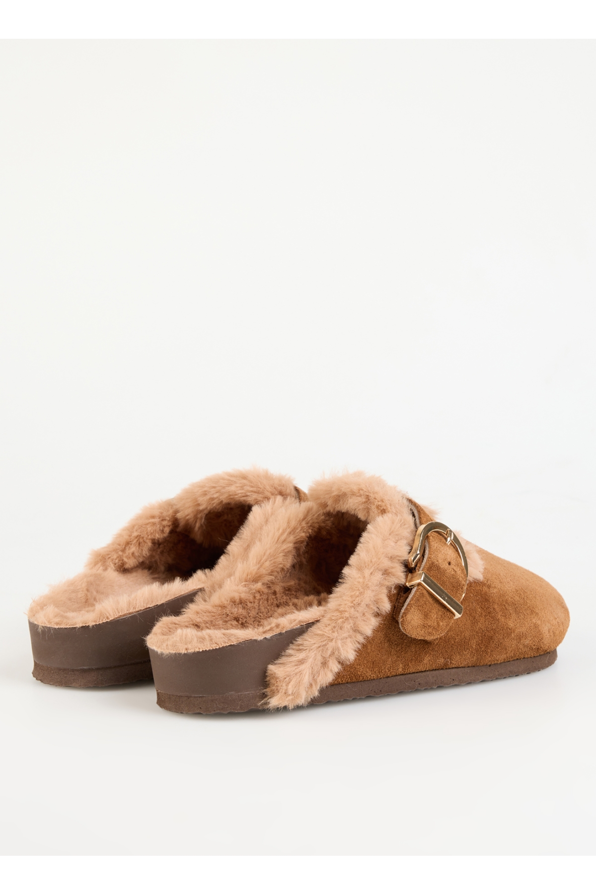 Taba Kadın Süet Terlik KAYRAN - Görsel 4