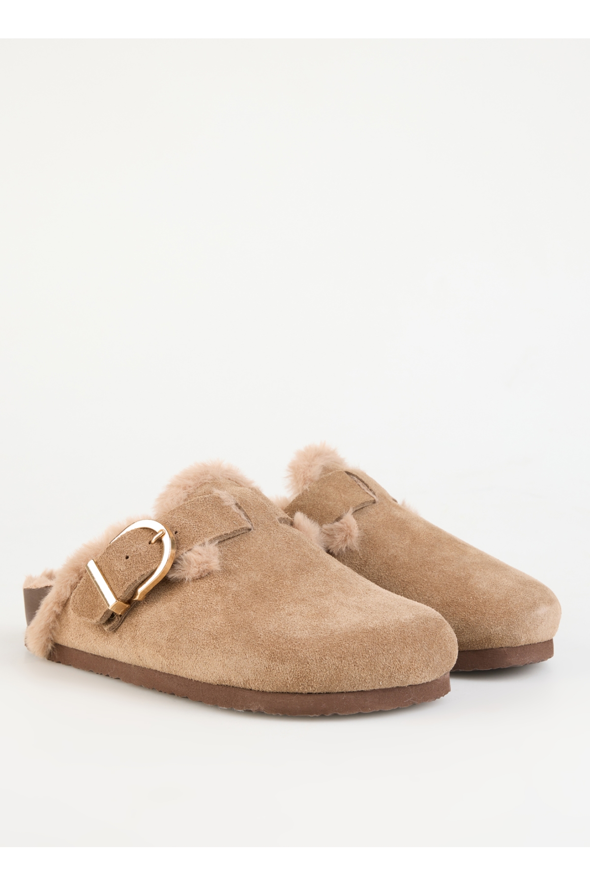 Vizon Kadın Süet Terlik KAYRAN - Görsel 3